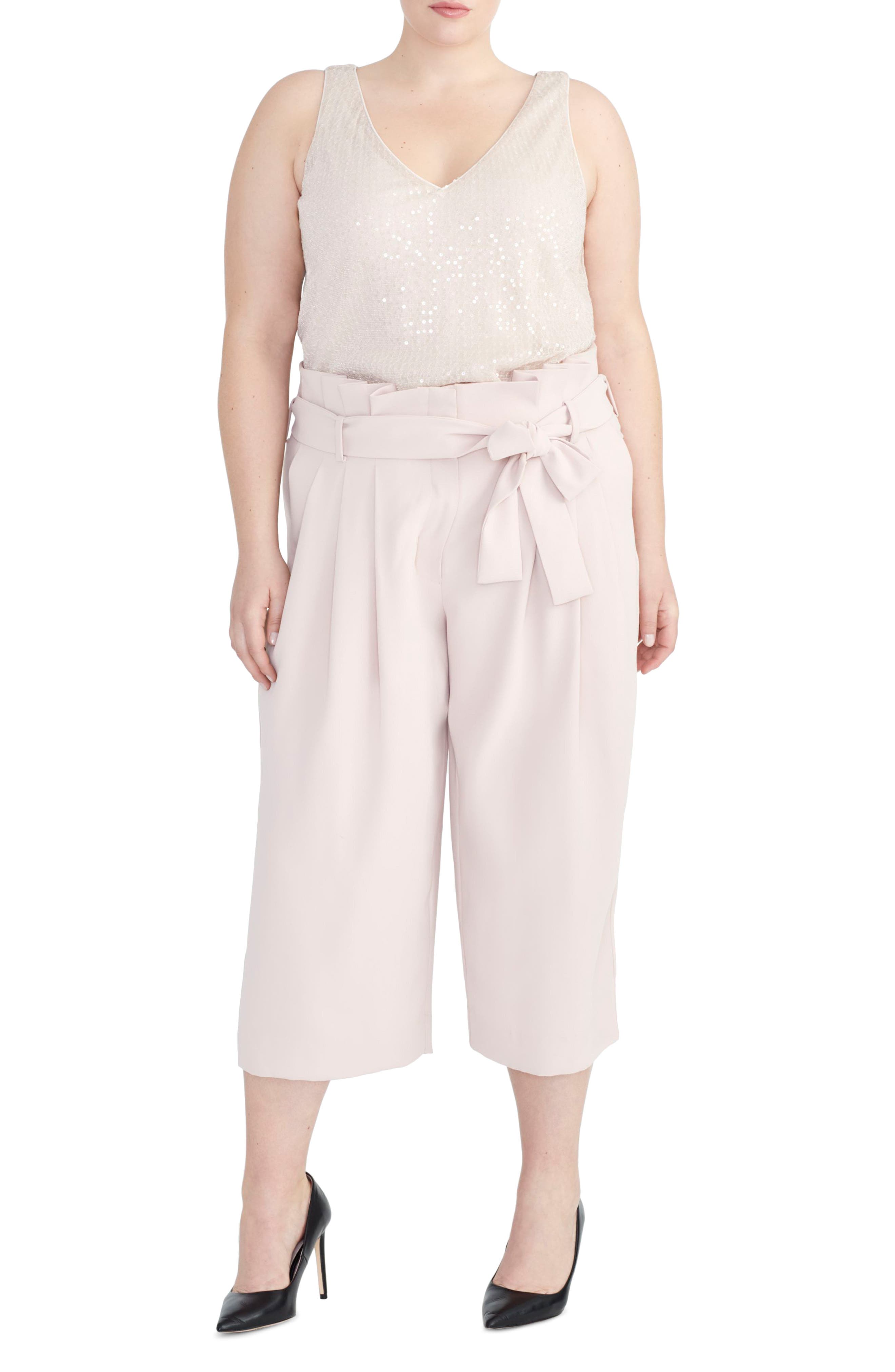 Plus Size Rachel Roy Collection Sequin Camisole, Pink