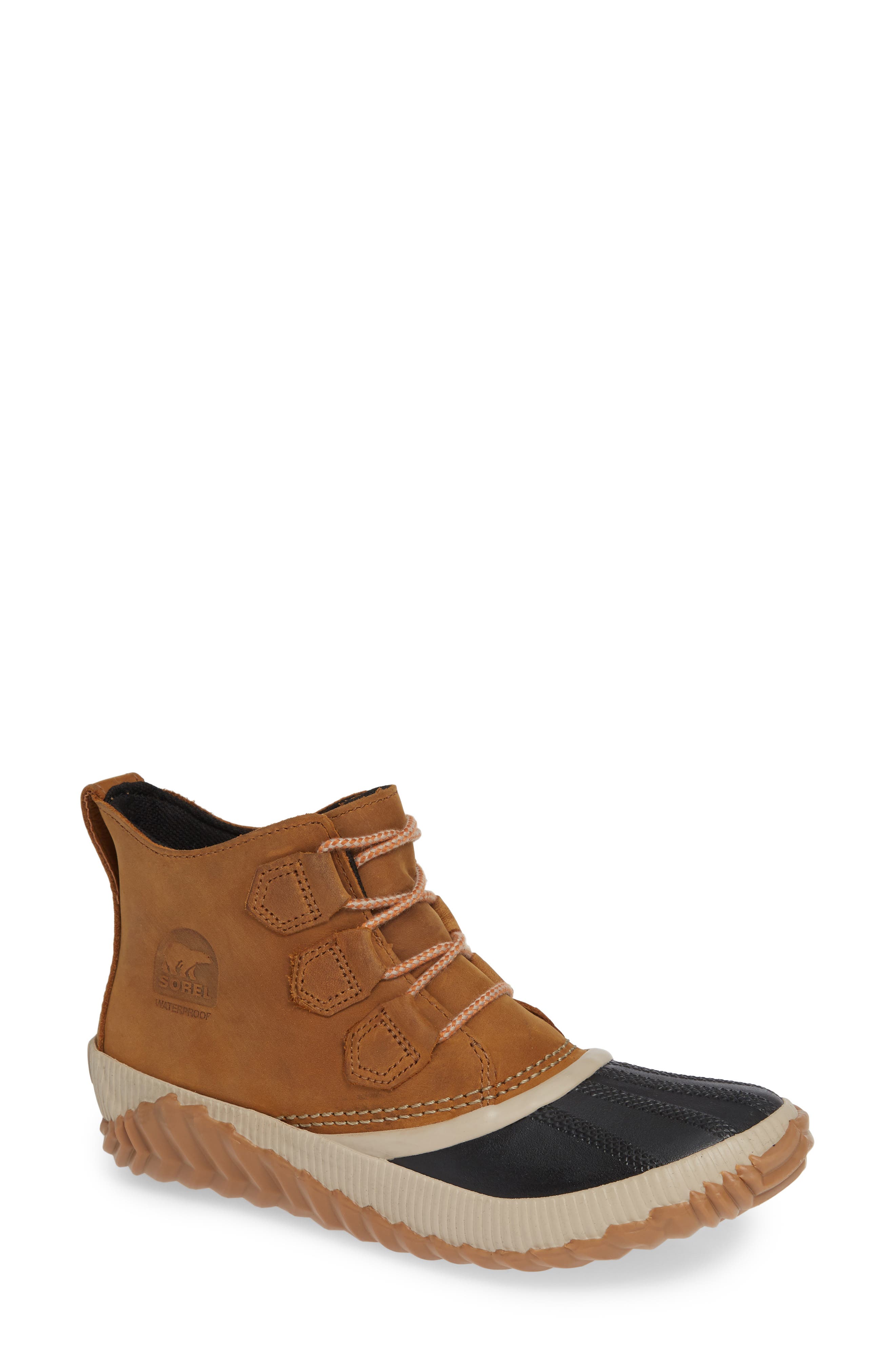 Sorel Out N About Plus Waterproof Bootie- Brown