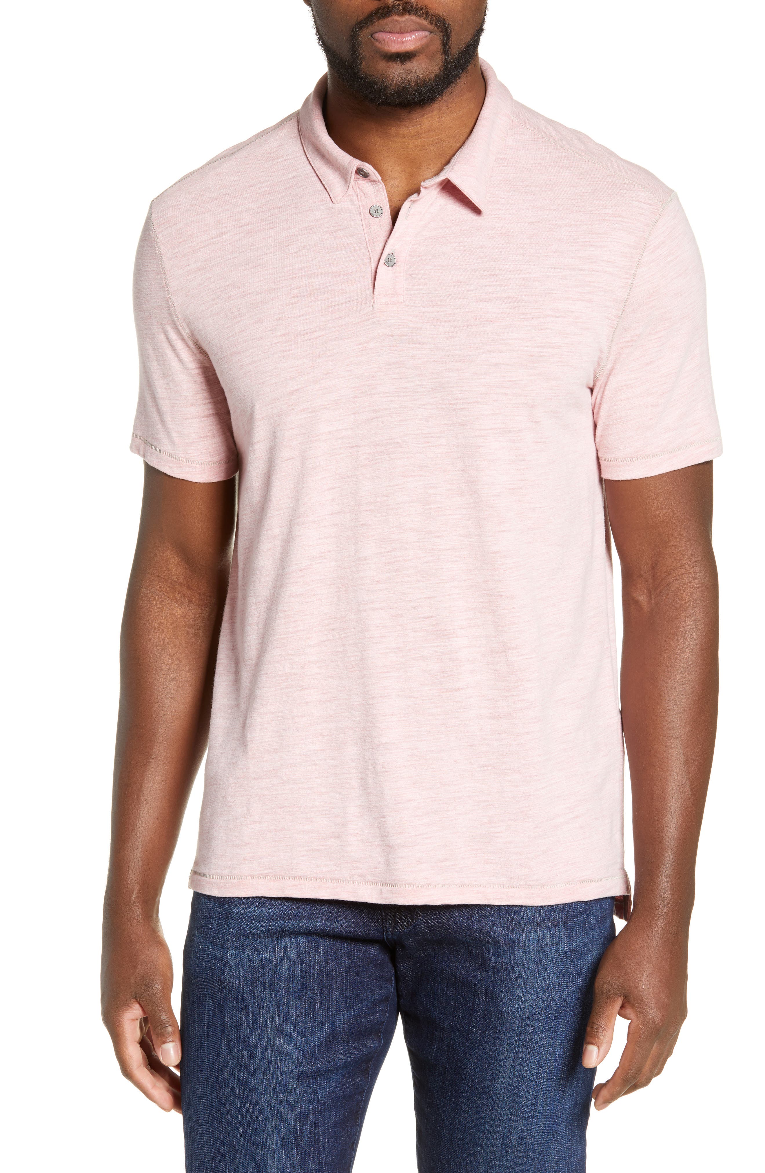 John Varvatos Tops GREGORY MOULINEX SLIM FIT POLO