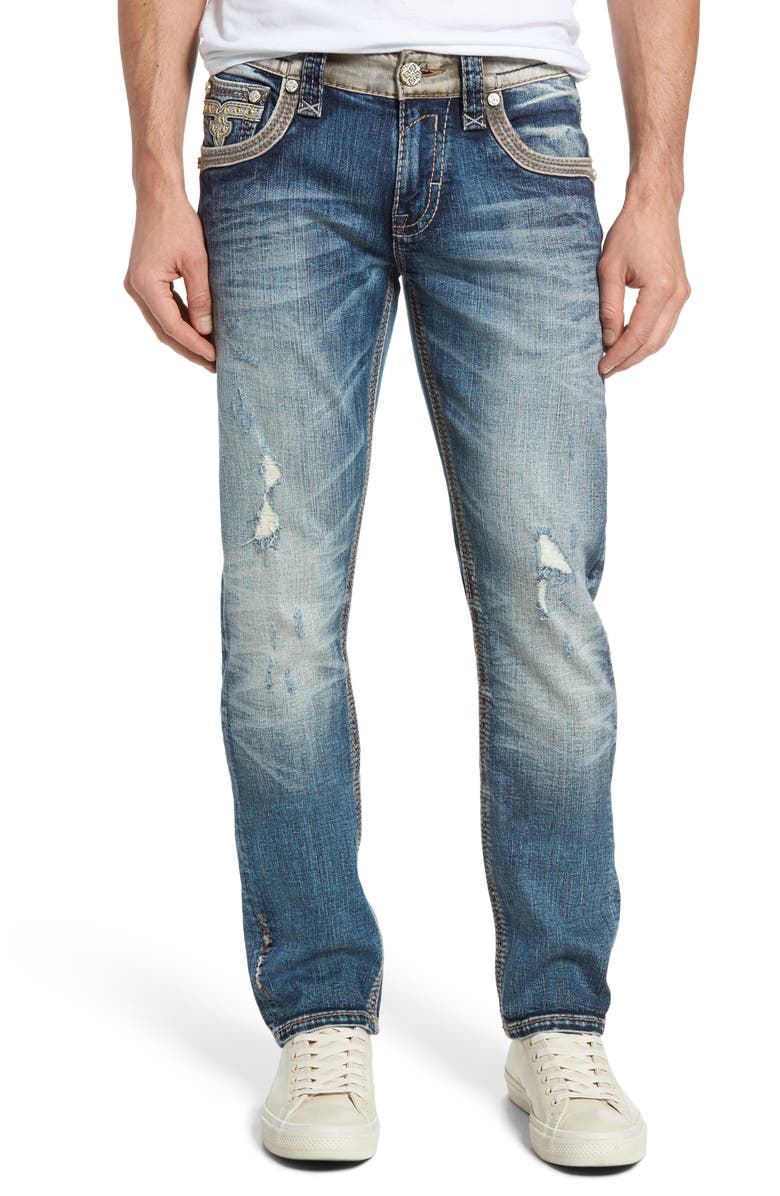 Rock Revival Alternative Straight Leg Jeans (Regular & Big) | Nordstrom