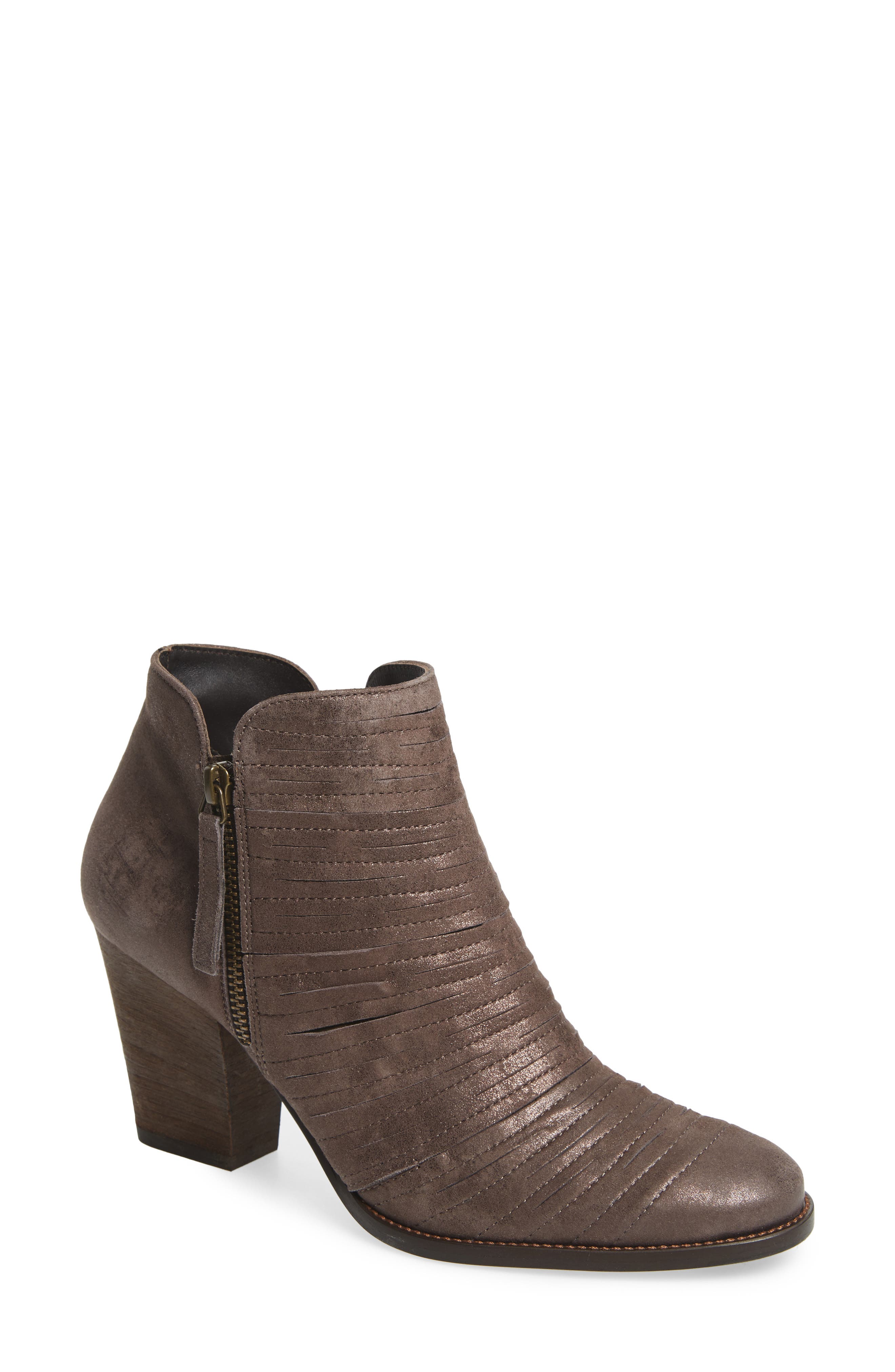 Paul Green Malibu Sliced Zip Bootie, US / 6.5UK - Brown