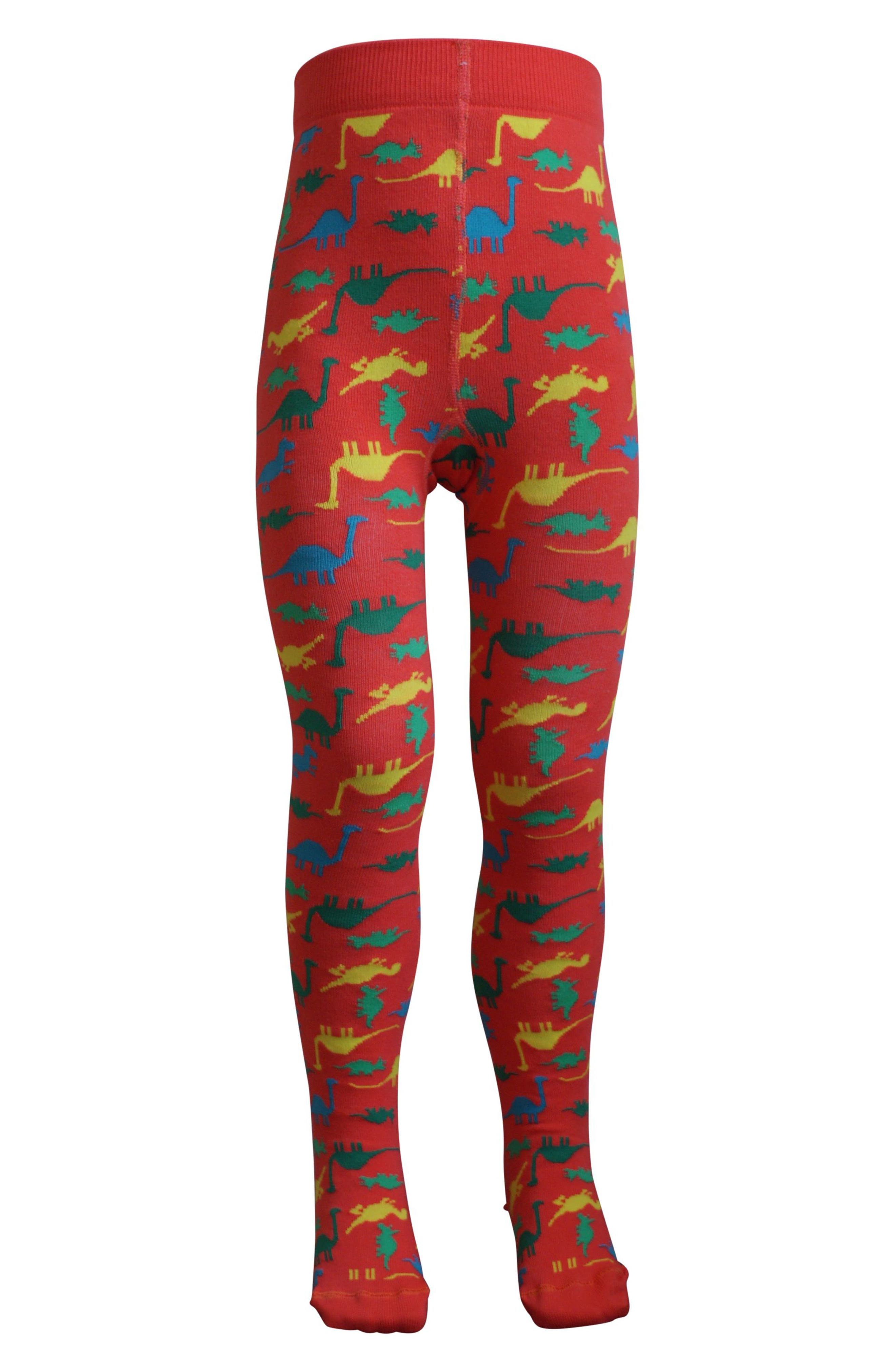 Slugs & Snails Dinosaur Tights (Baby Girls & Toddler Girls) Nordstrom