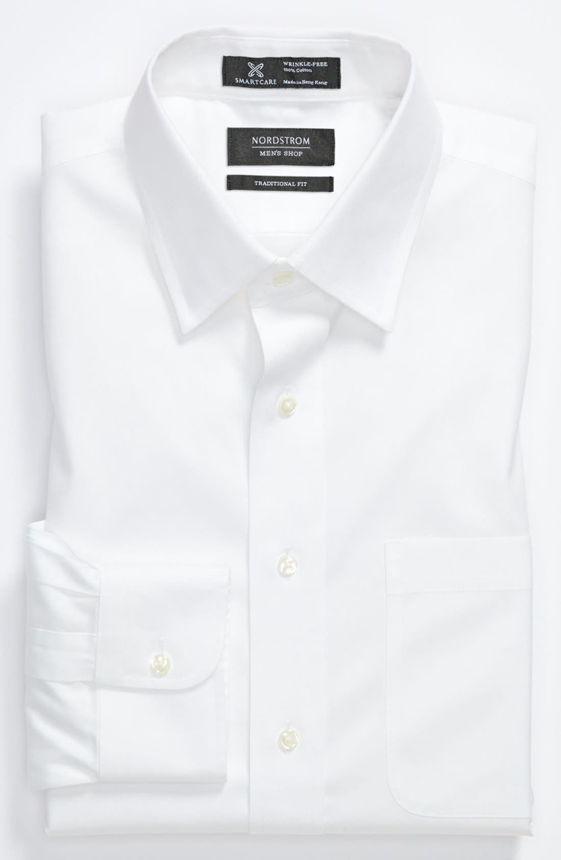 Nordstrom Shop Smartcare(TM) Traditional Fit Dress Shirt
