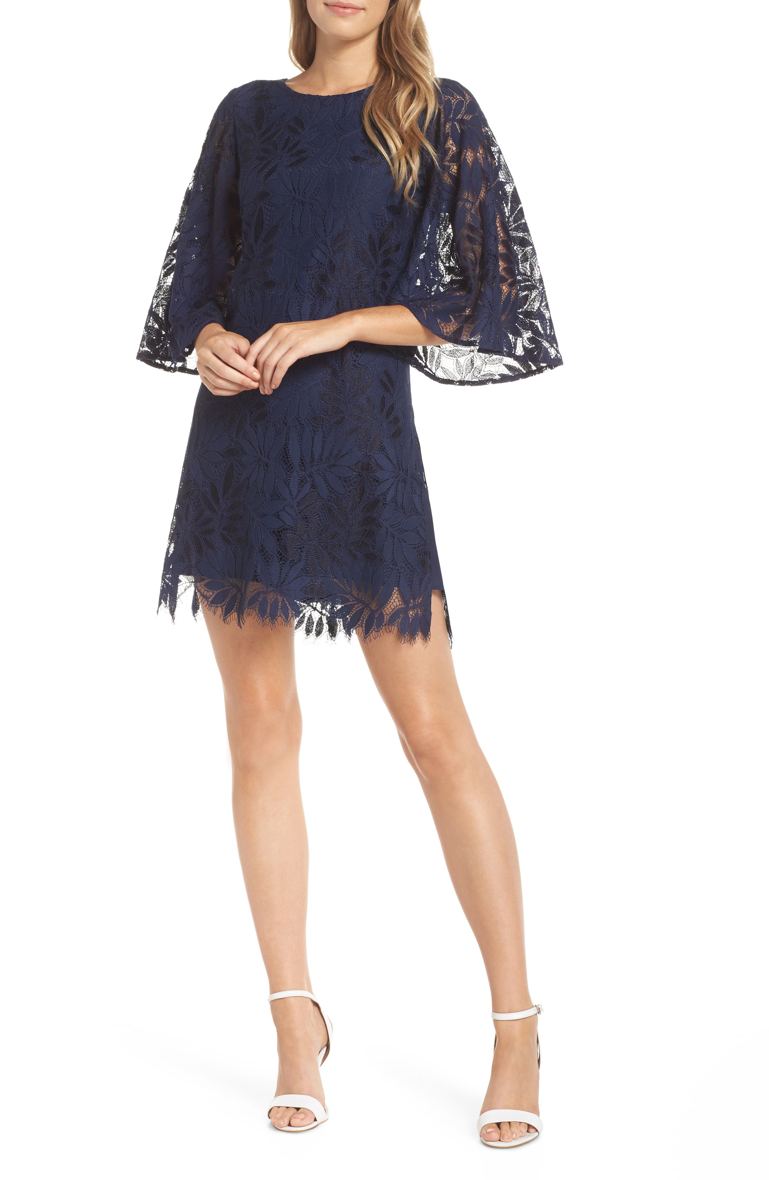 Lilly Pulitzer Jackelin Lace Minidress, Blue