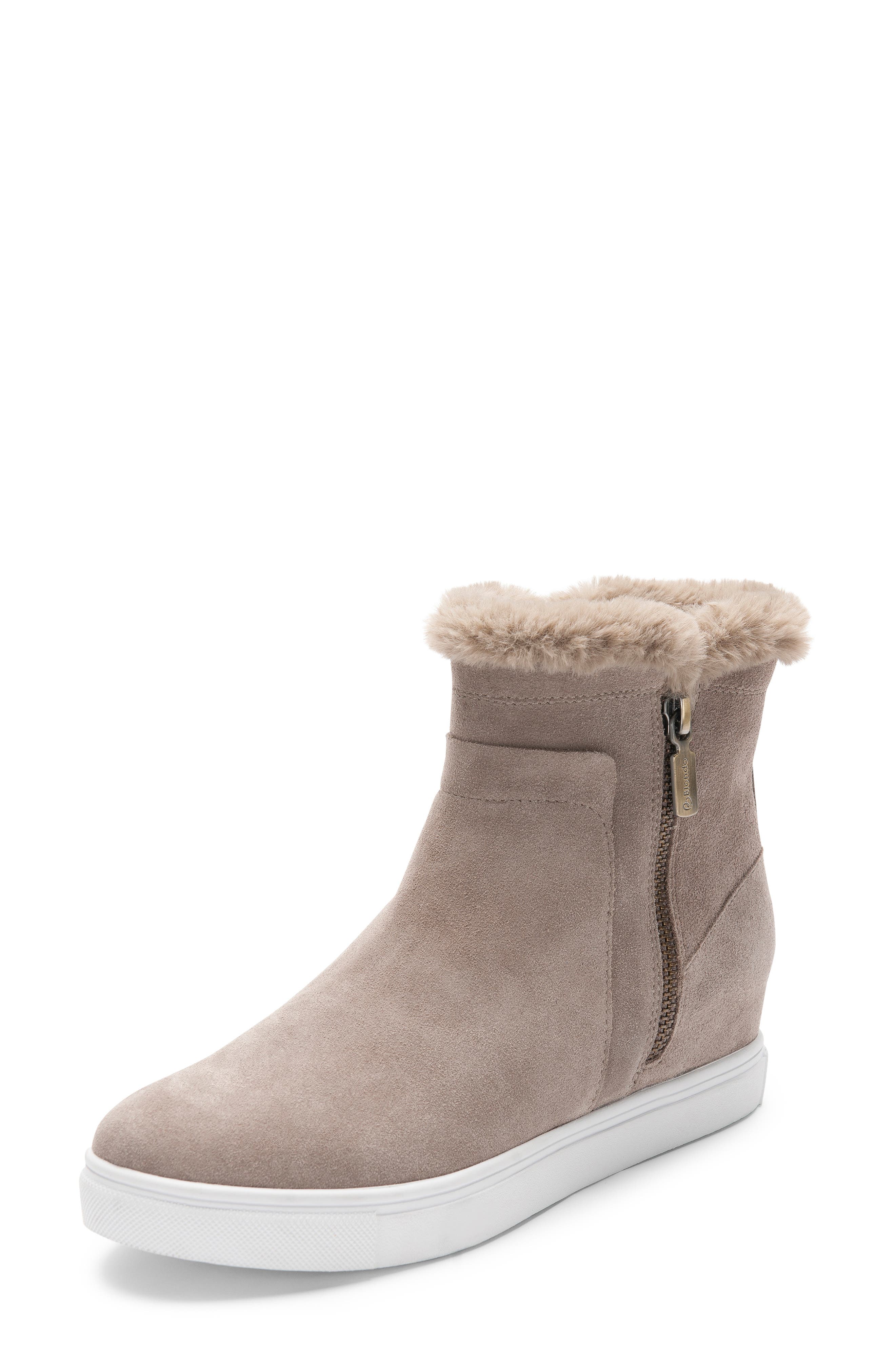 Blondo Glade Waterproof Sneaker- Grey