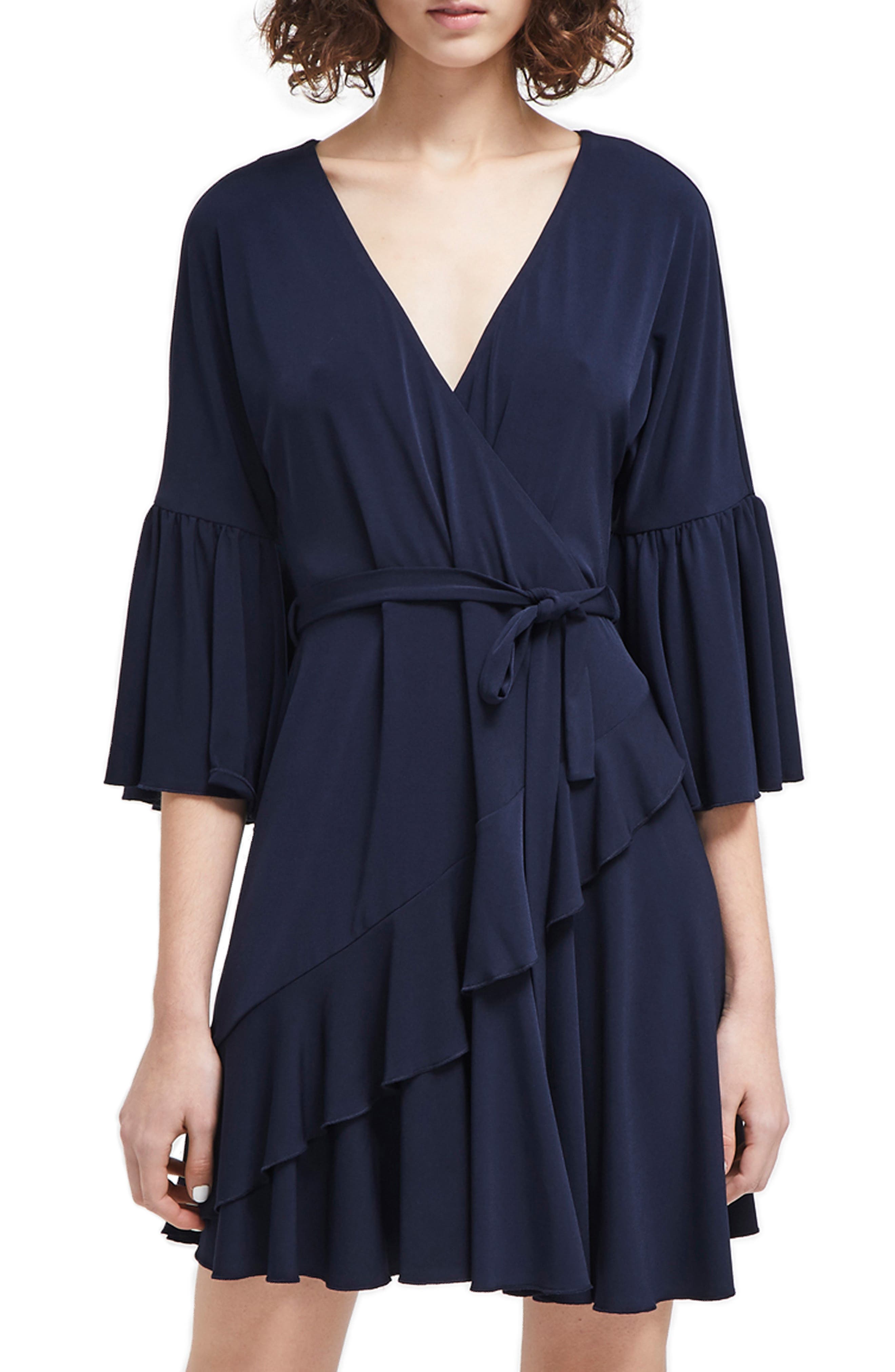 French Connection Ellette Dress, Blue