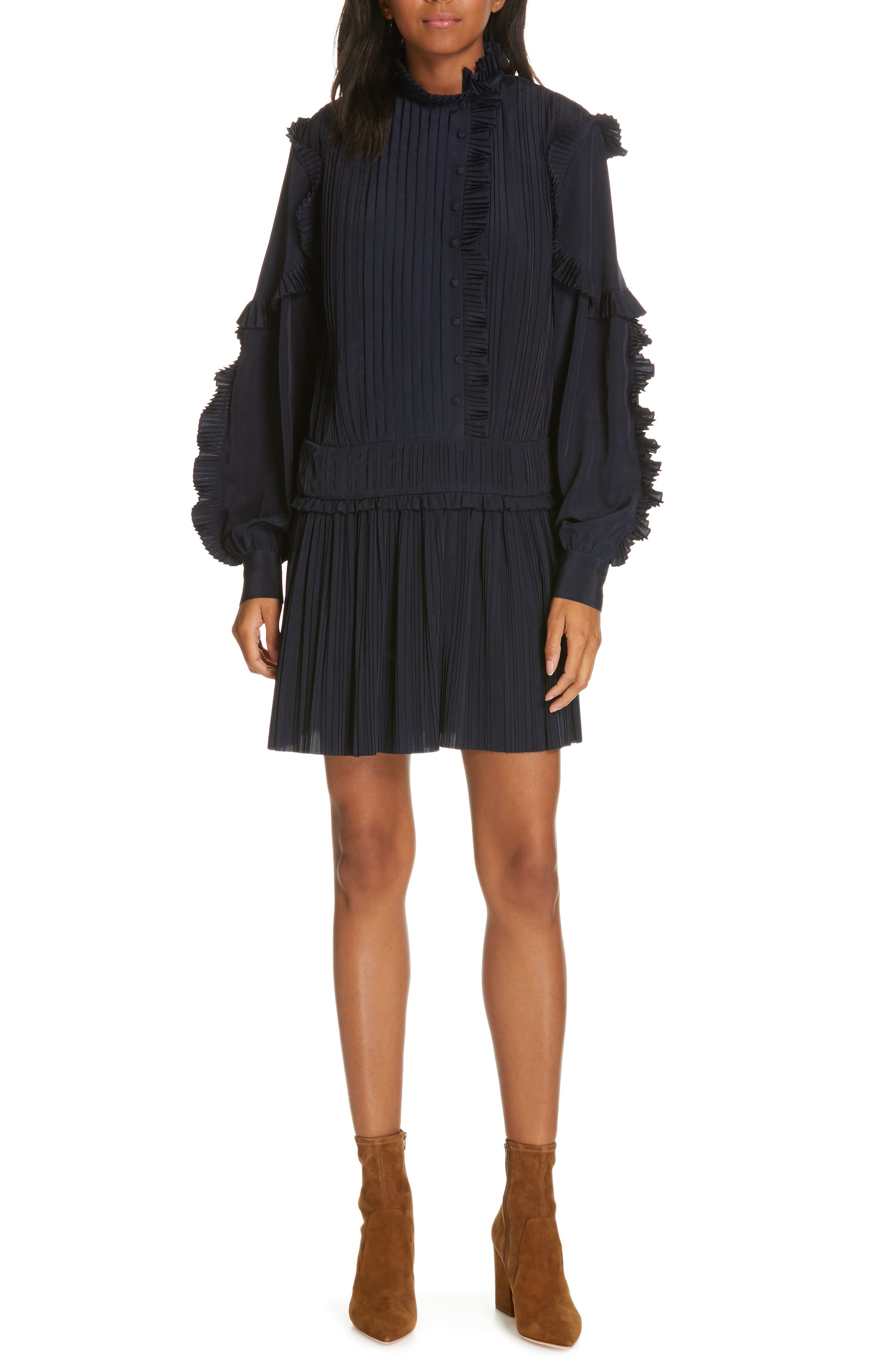 Joie Jazelle Minidress, Blue