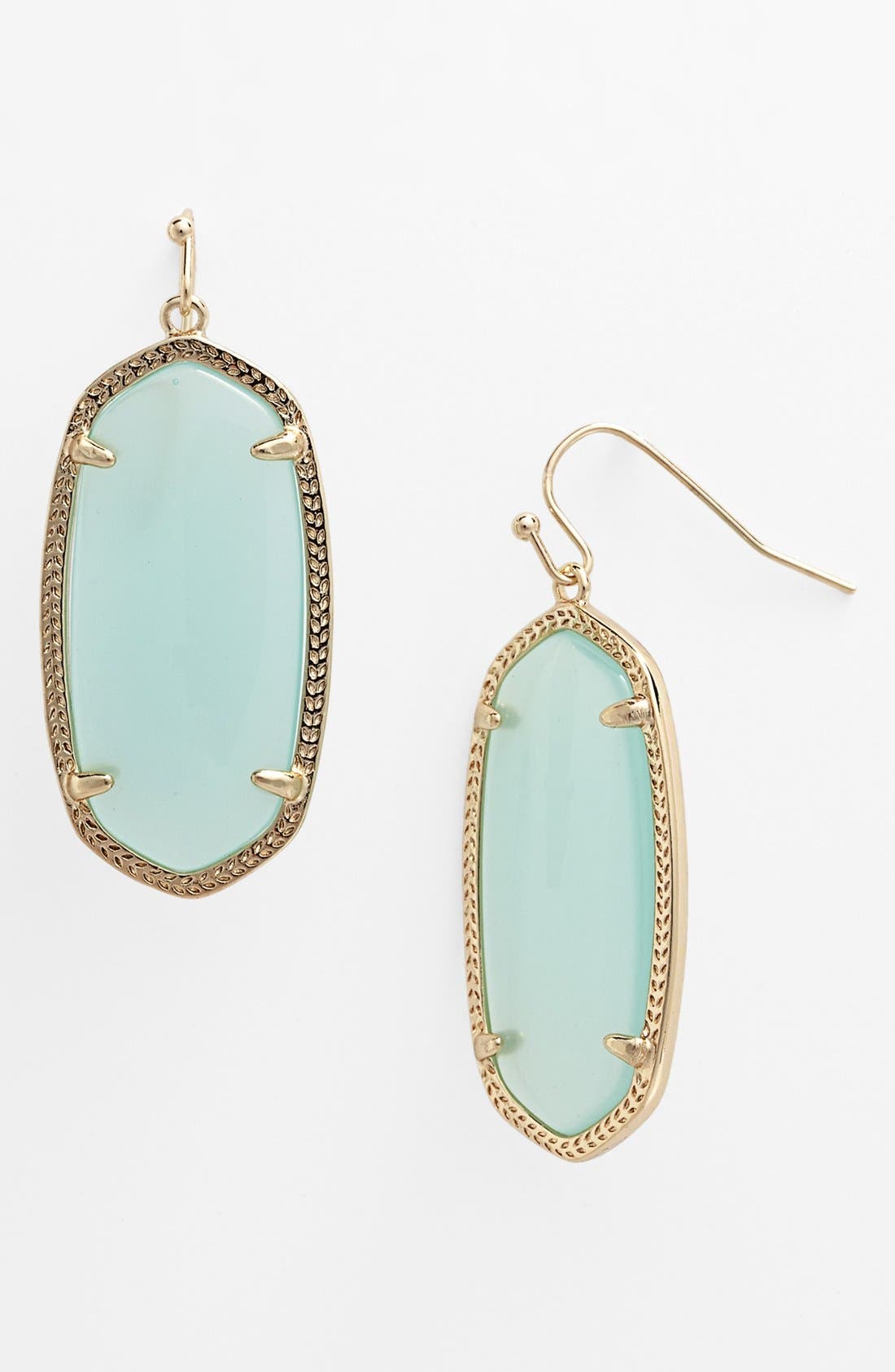 Kendra Scott Elle Drop Earrings In Gunmetal Black Opaque Gl Kendra Scott Elle Drop Earrings Photo Nordstrom