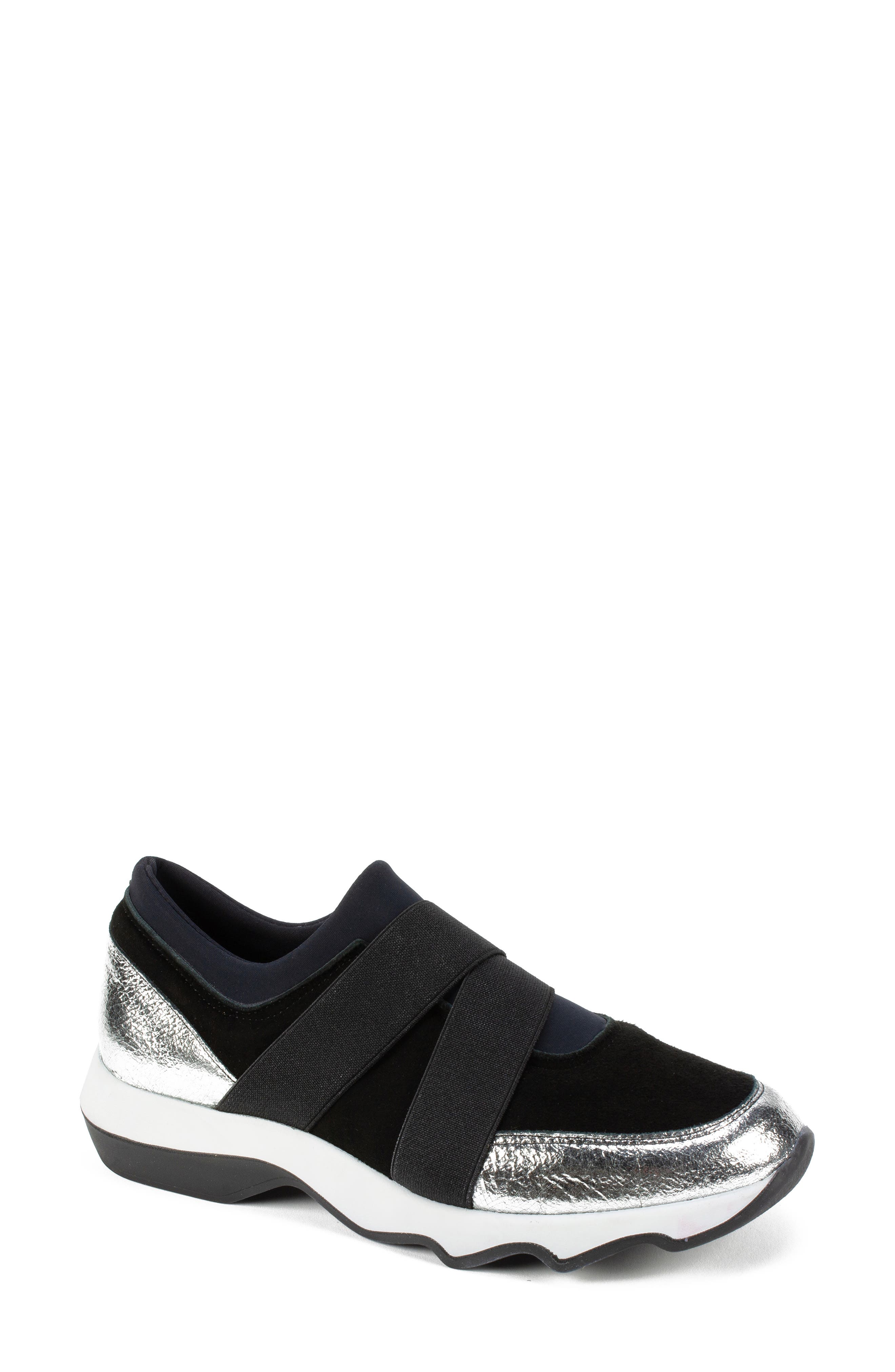 Summit By White Mountain Malory Sneaker Black