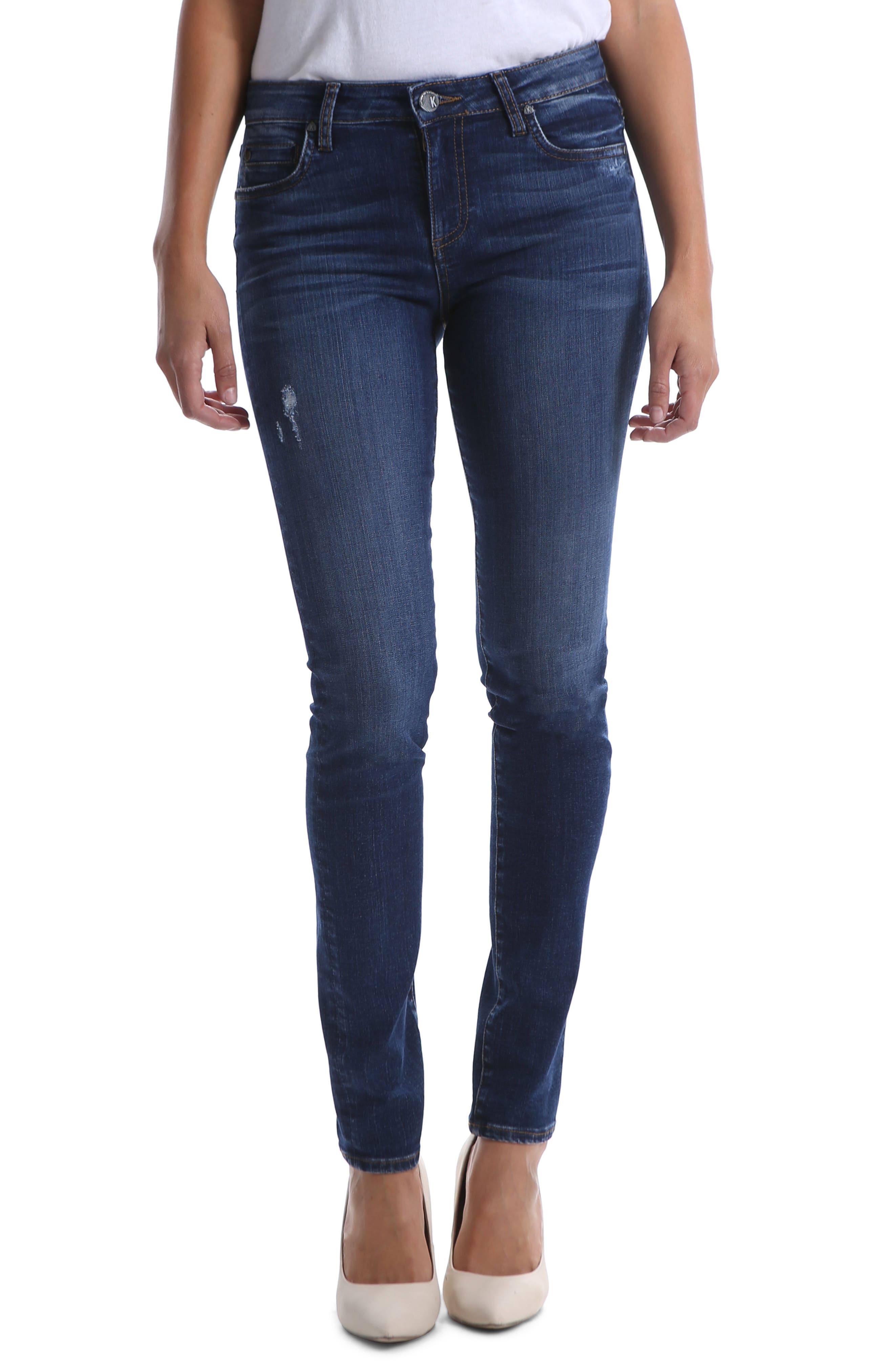 Kut From The Kloth Diana Skinny Jeans, Black