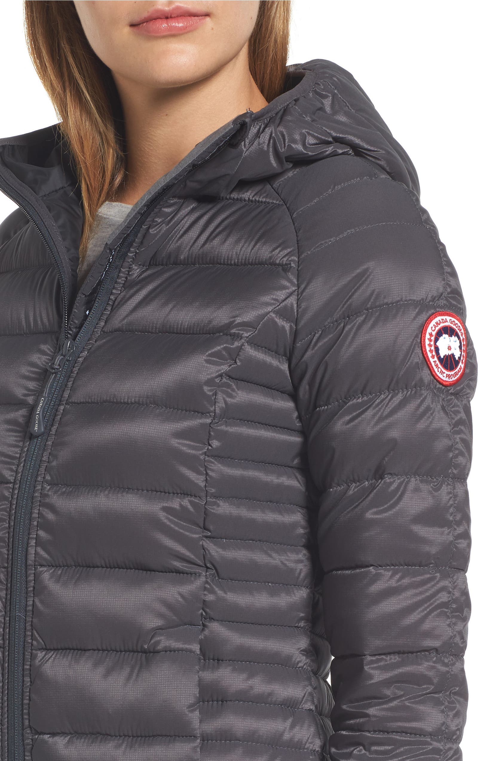 brookvale' packable hooded quilted down jacket canada goose brookvale' packable hooded quilted down jacket canada goose