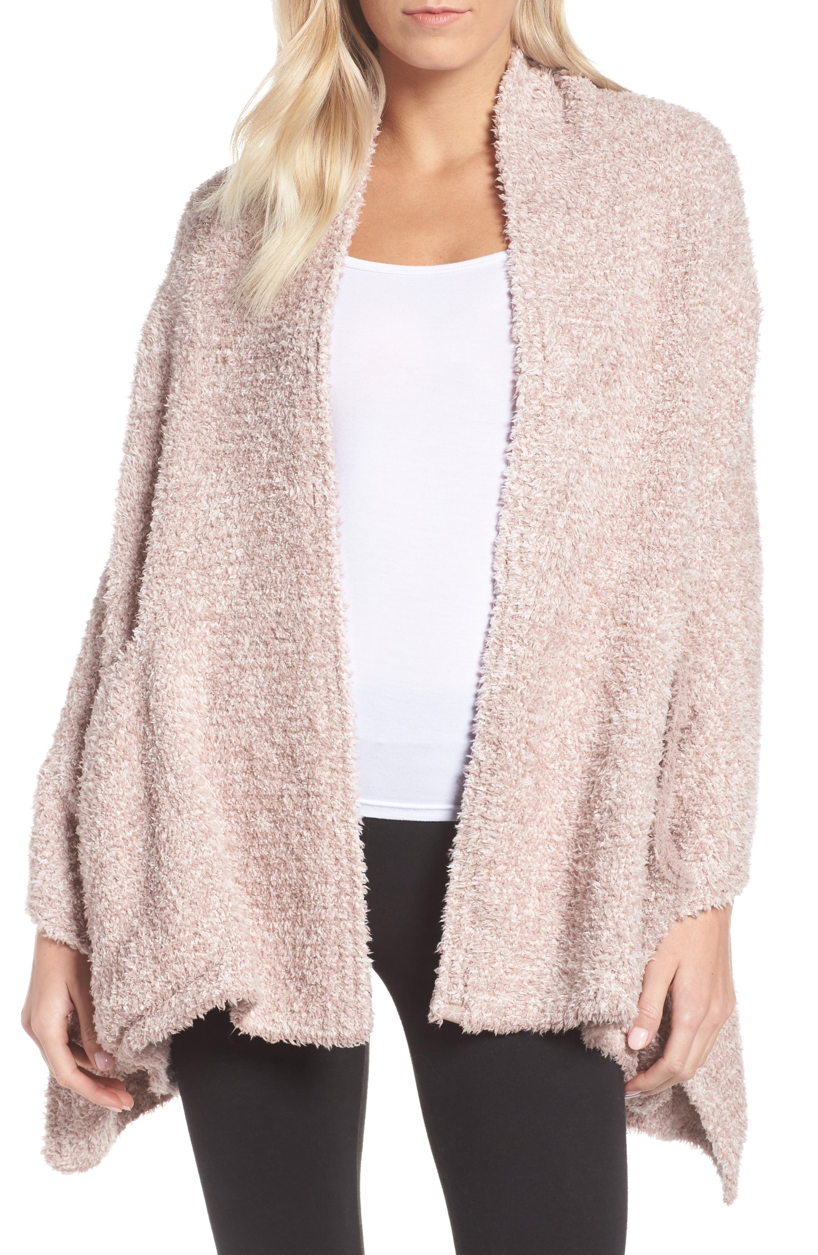 Barefoot Dreams Cozychic Travel Shawl, Size One Size - Pink (Online Only)