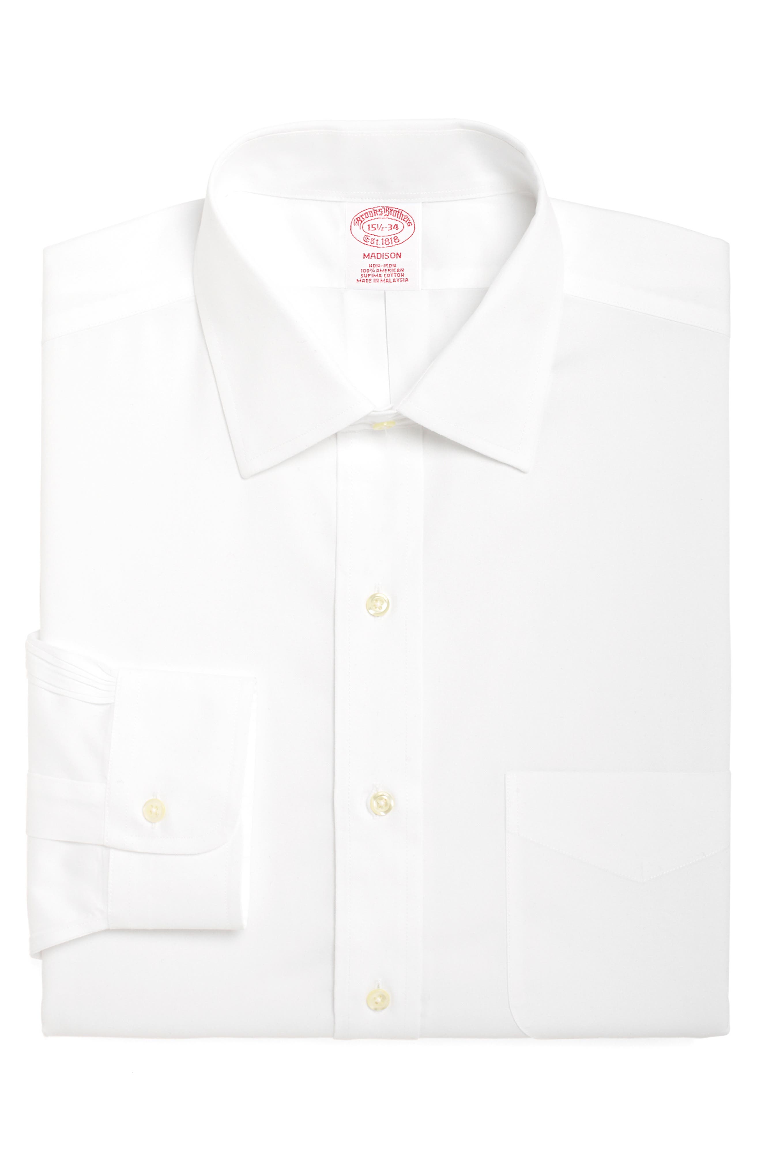 Brooks Brothers Classic Fit Solid Dress Shirt (3 For $207)