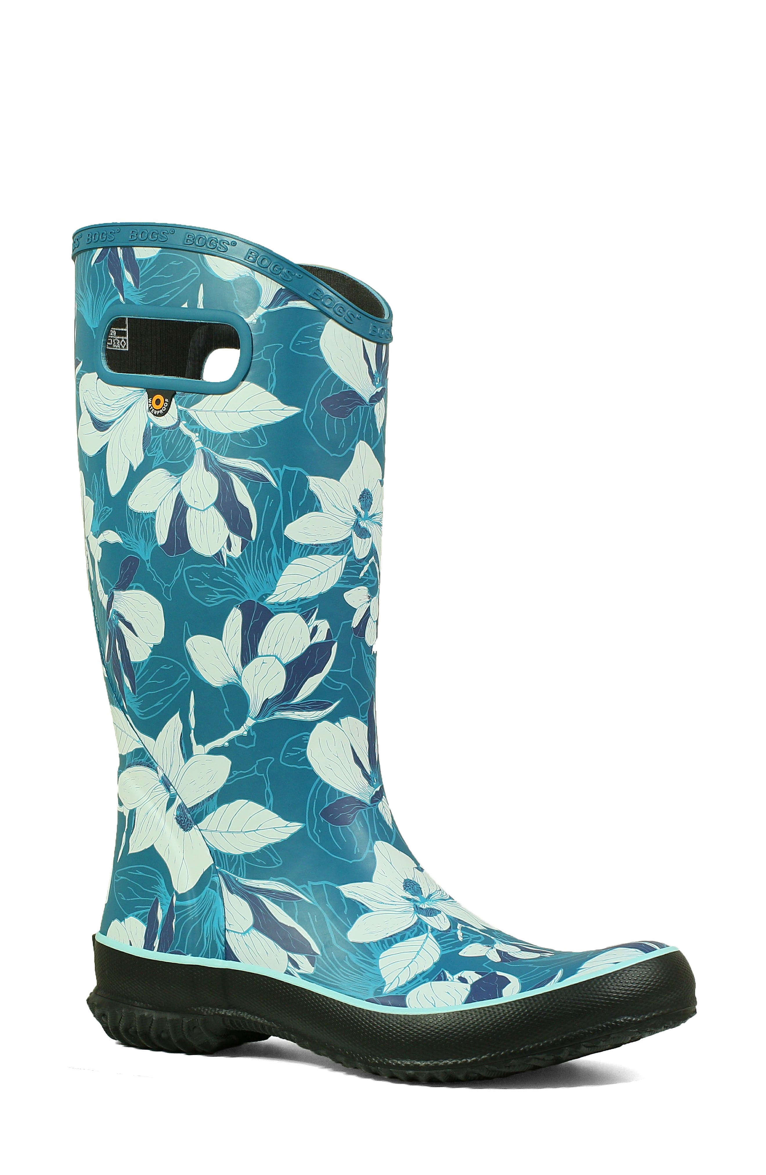 Bogs Classic Tall Waterproof Rain Boot, Blue