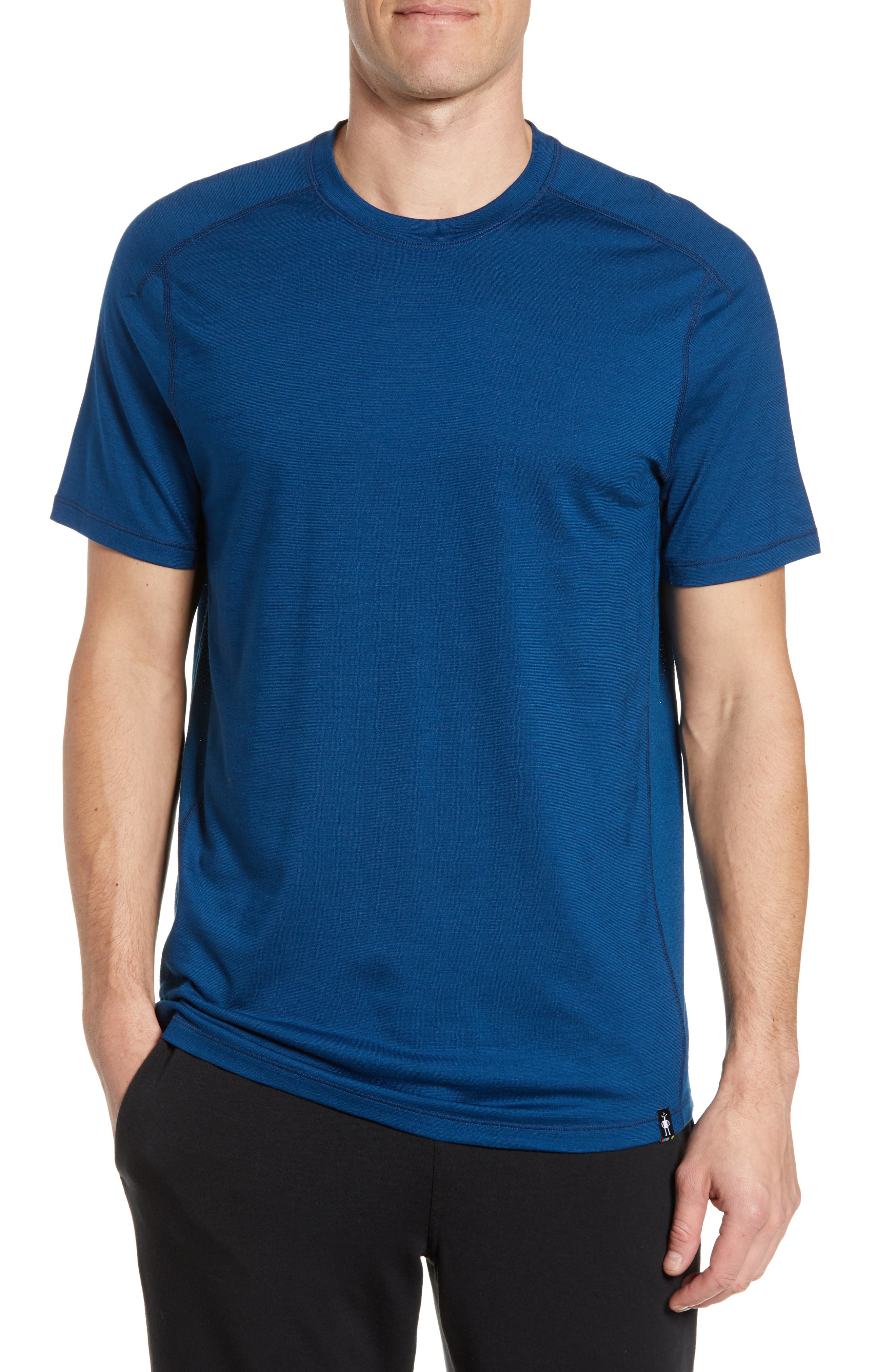 Smartwool Merino Blend Tech T-Shirt, Blue