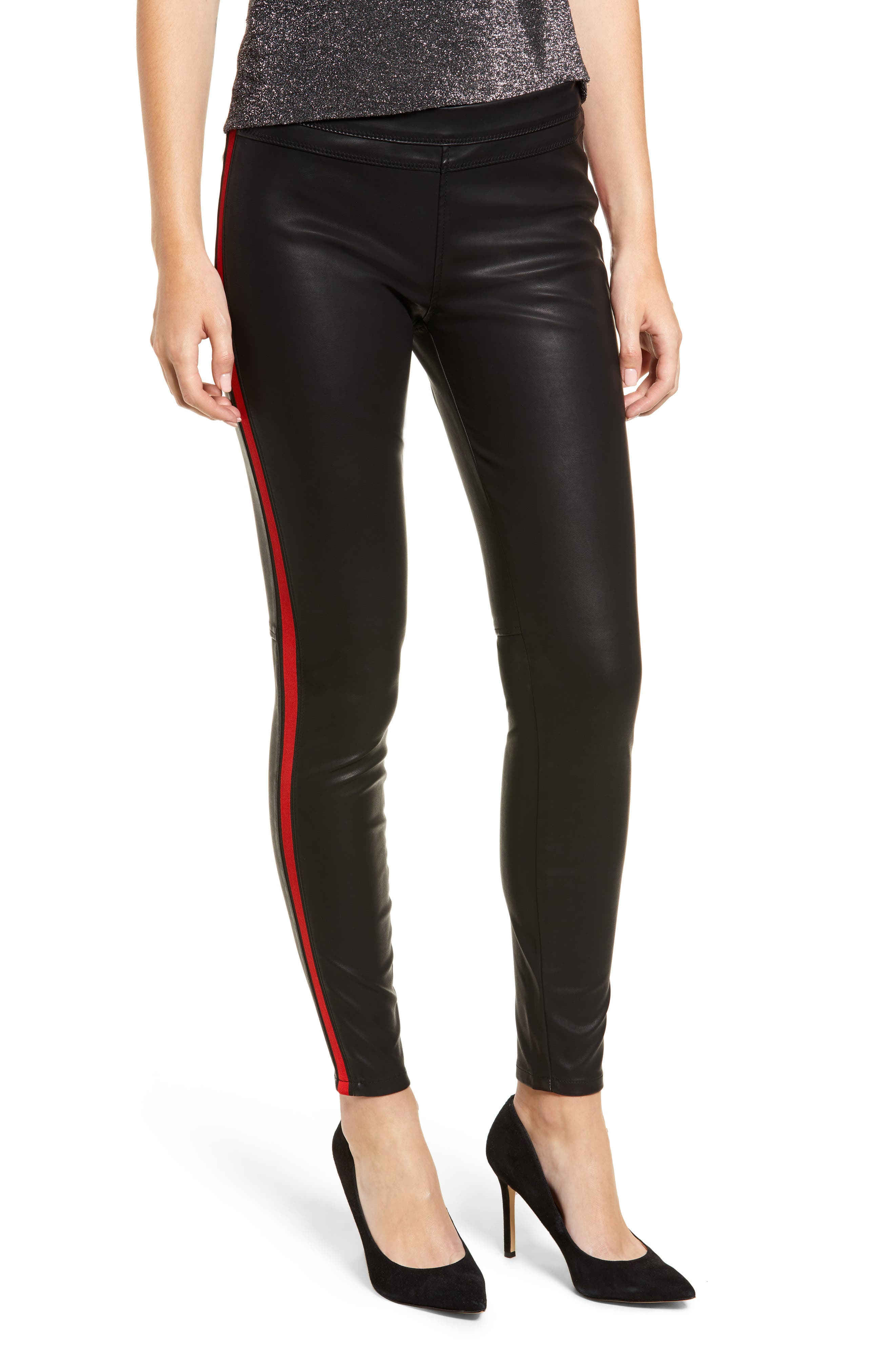 Blanknyc Light My Fire Leggings, Black