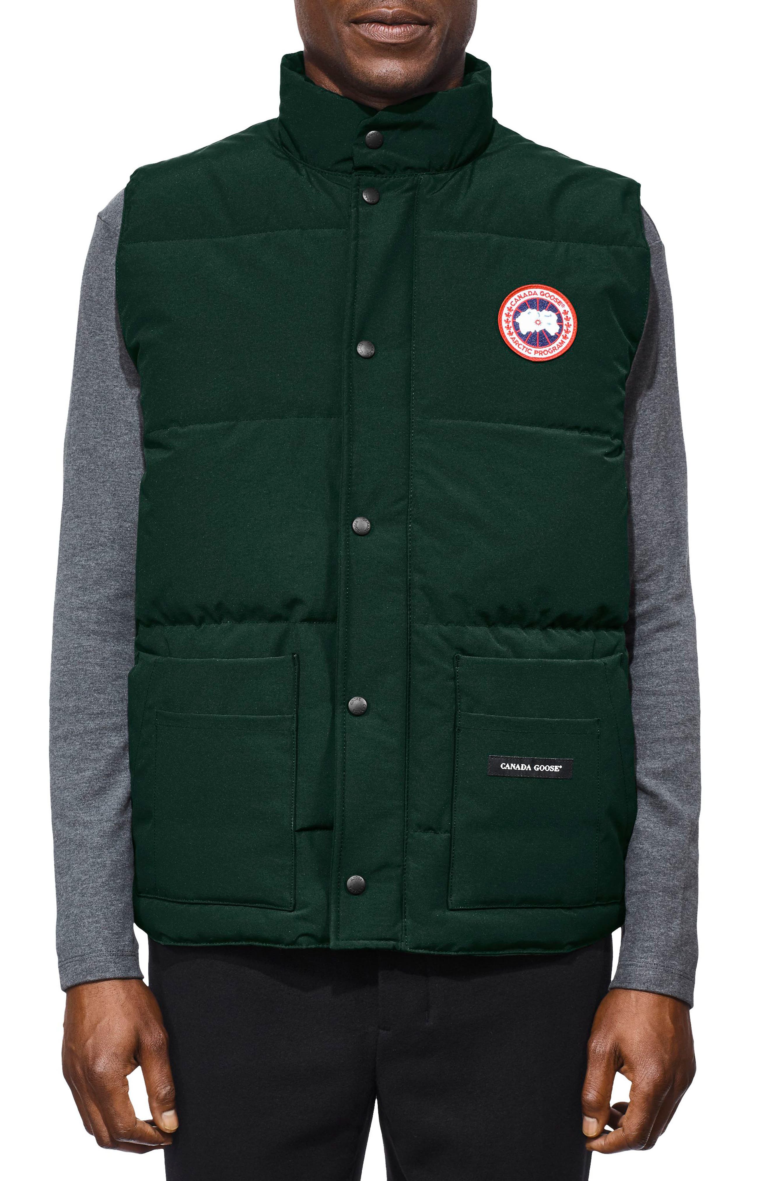 Canada Goose Freestyle Regular Fit Down Vest, Green