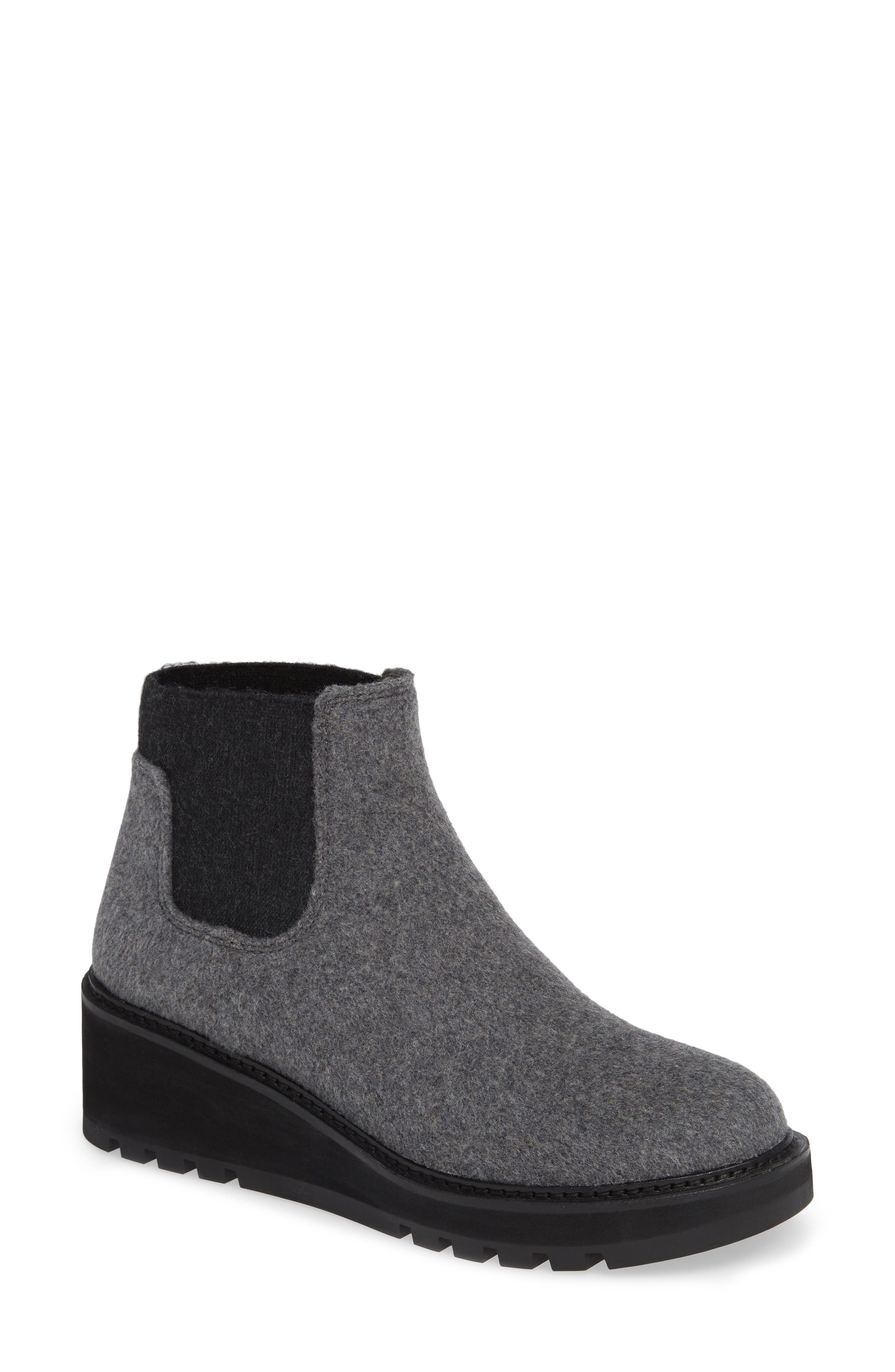 Eileen Fisher Wedge Chelsea Bootie, Grey