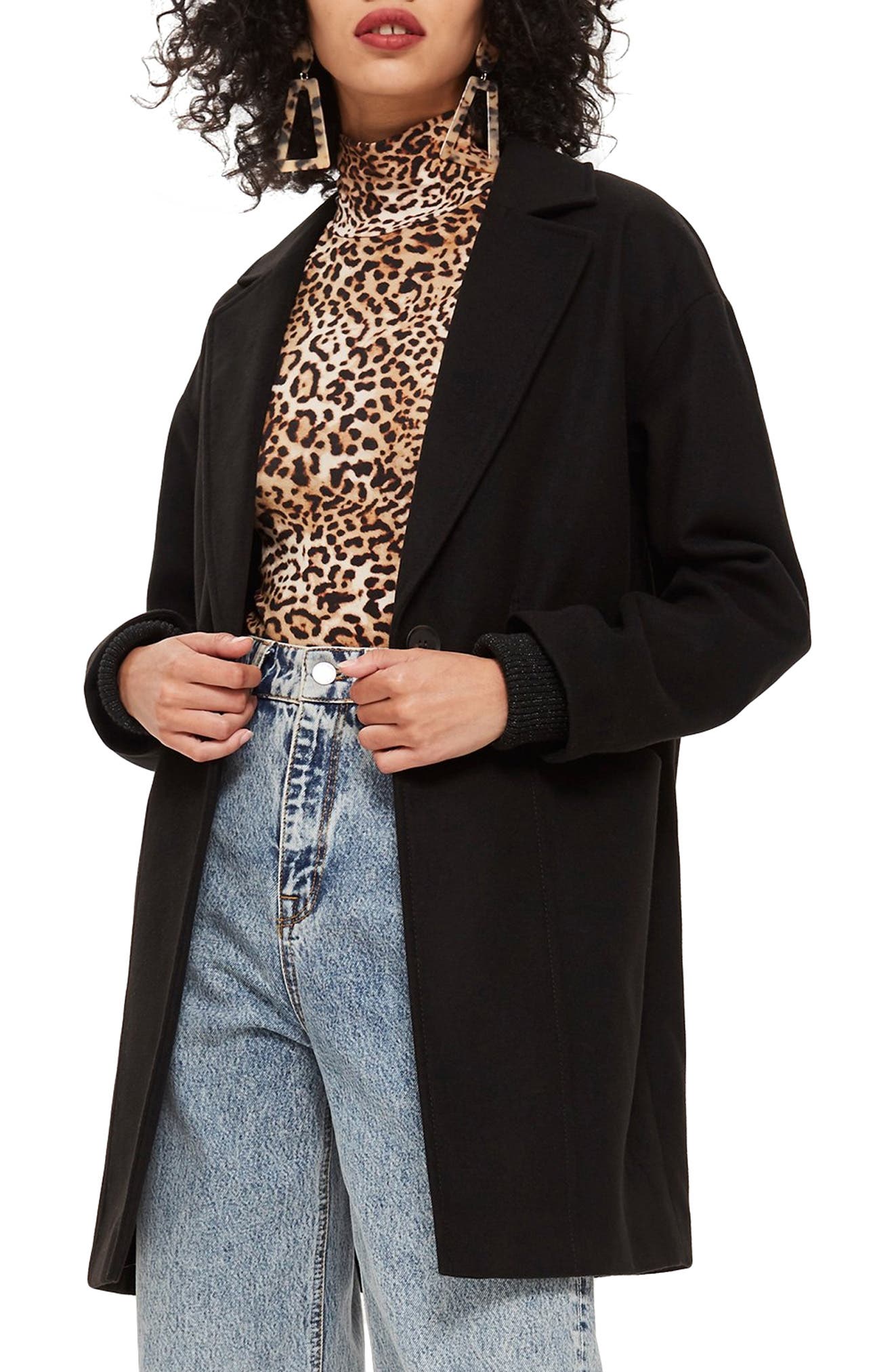 Topshop Marla Slouch Coat
