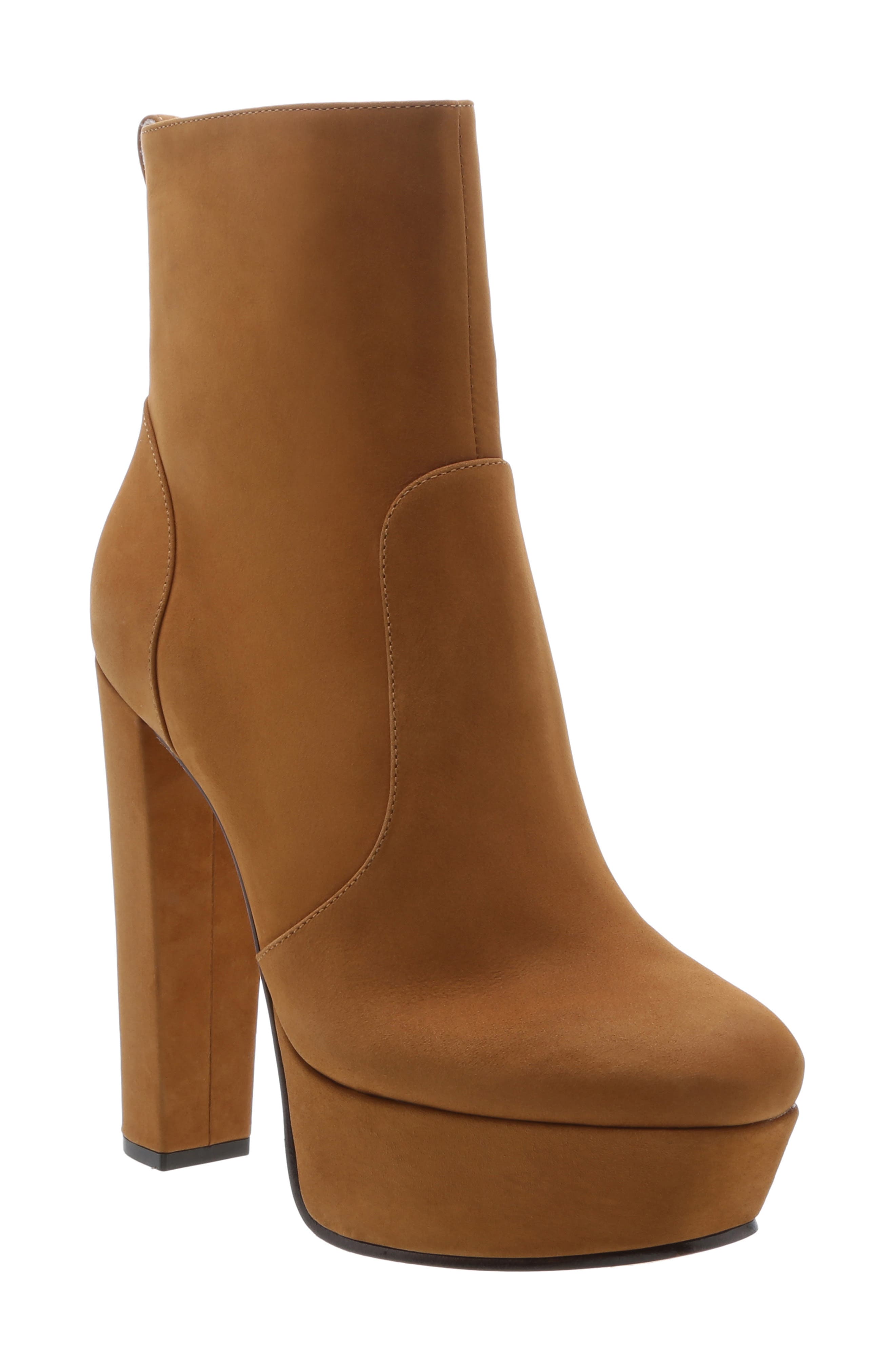 Schutz July Platform Bootie, Beige
