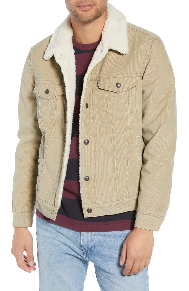 Levi's® Fleece Lined Trucker Jacket | Nordstrom