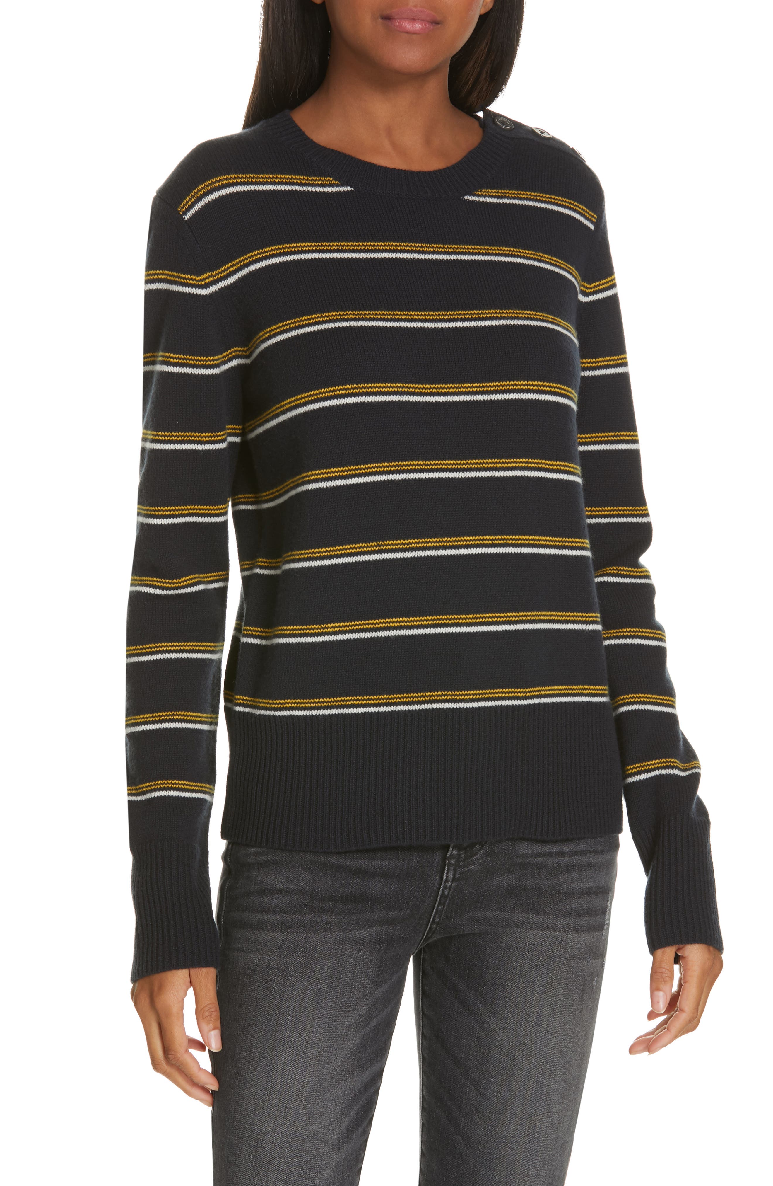 Equipment Duru Wool & Cashmere Sweater, Blue