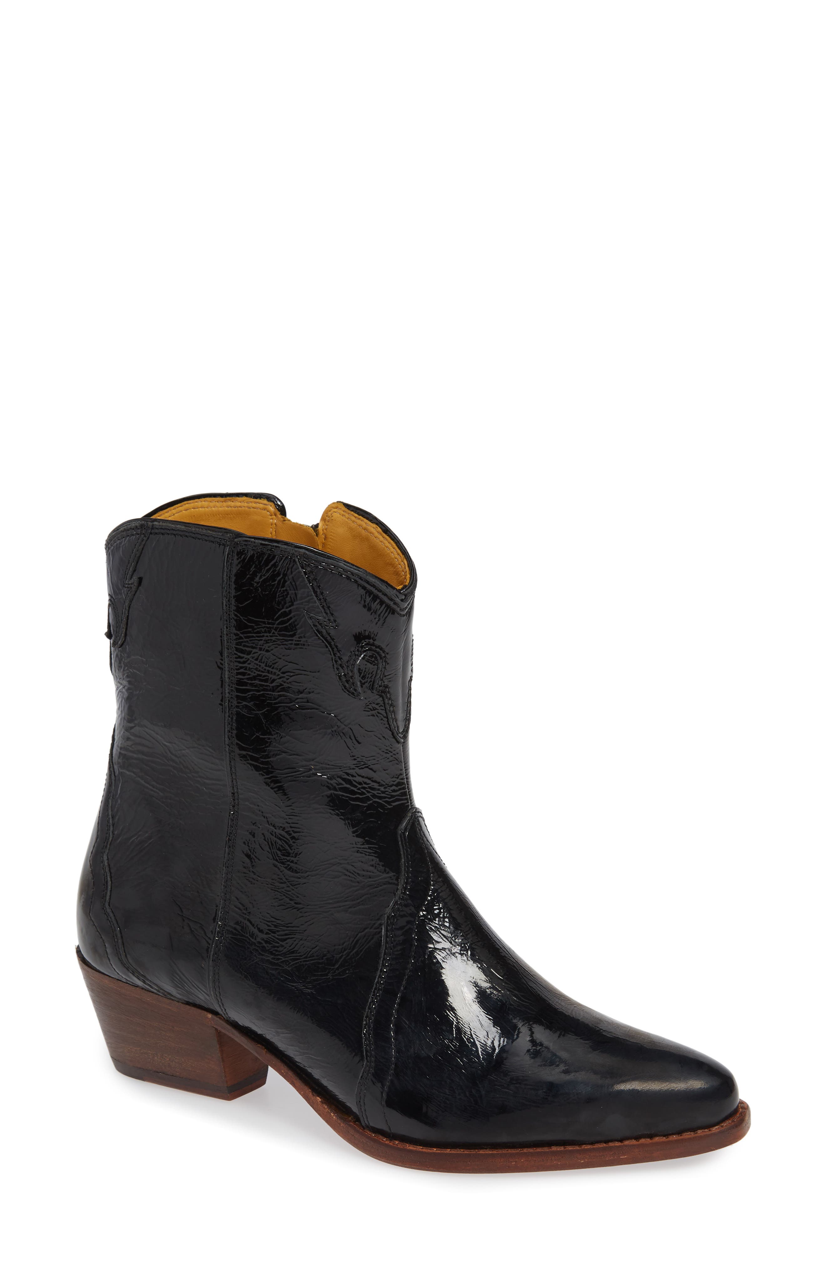 Free People New Frontier Western Bootie, Black