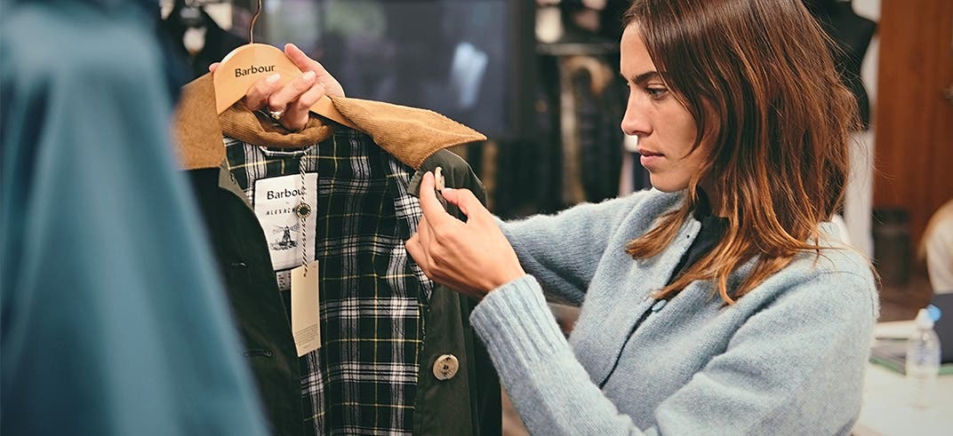 alexa chung barbour nordstrom