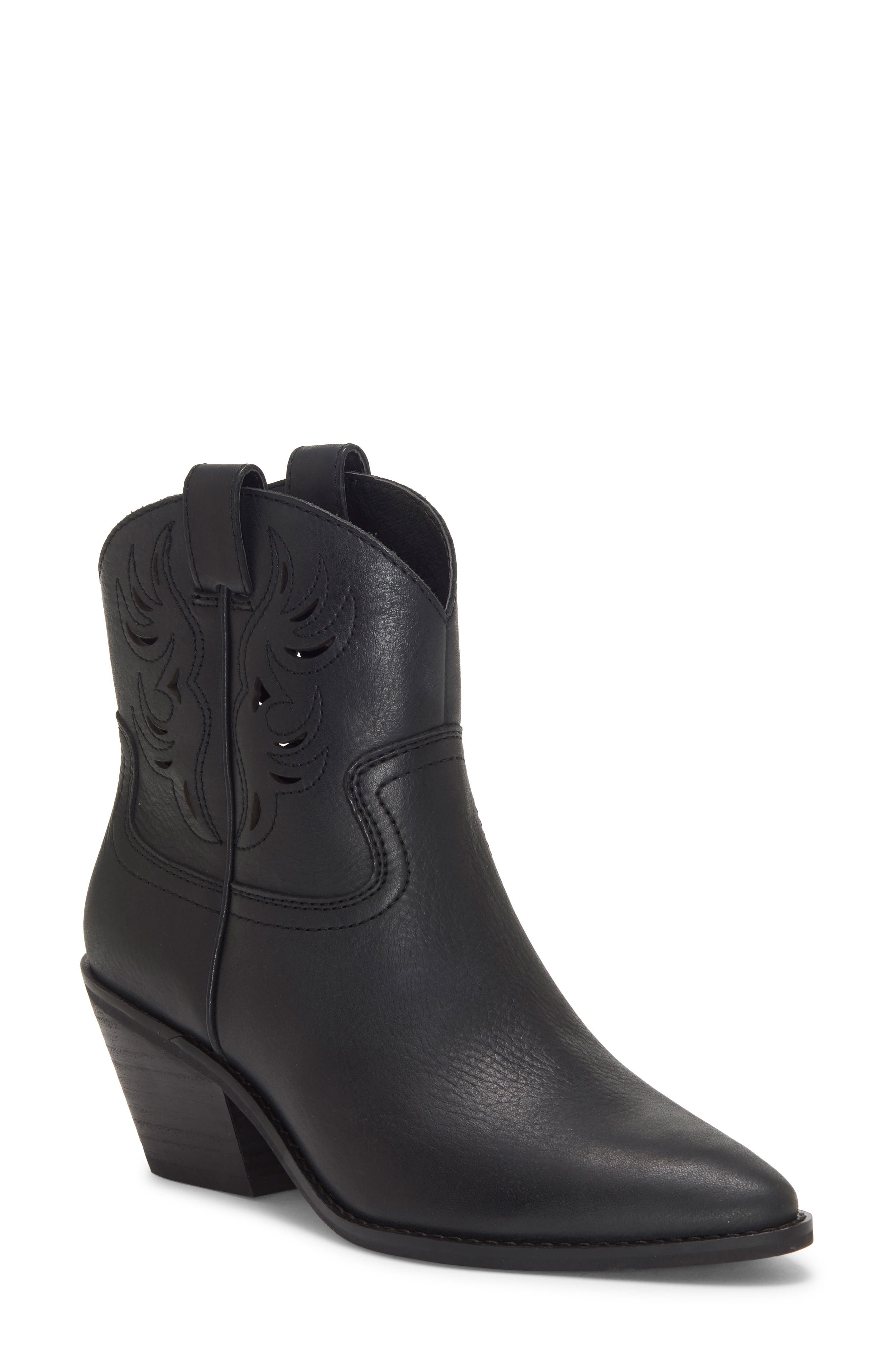 Lucky Brand Talouse Western Boot- Black