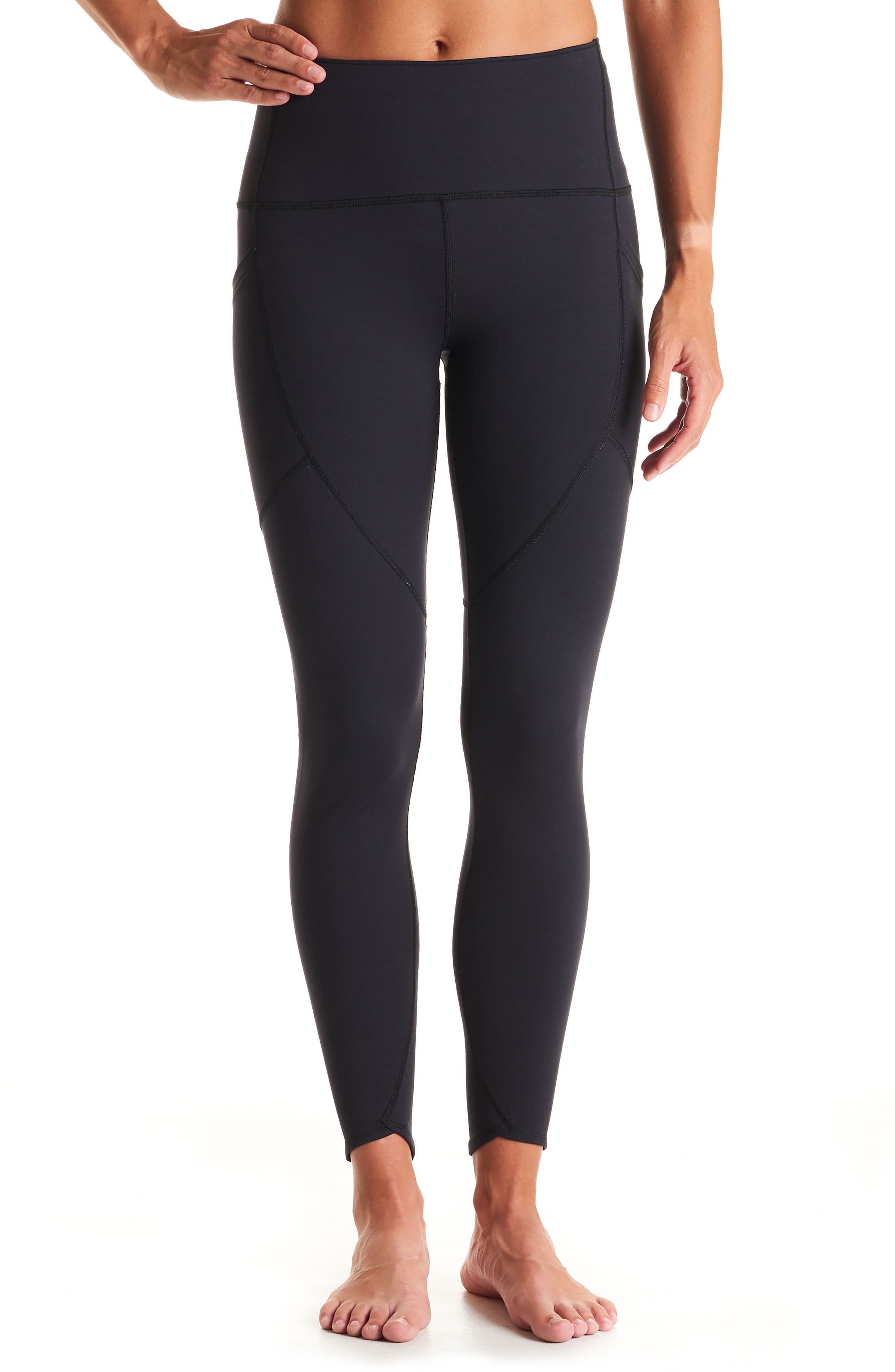 Oiselle Flyout Leggings, Black