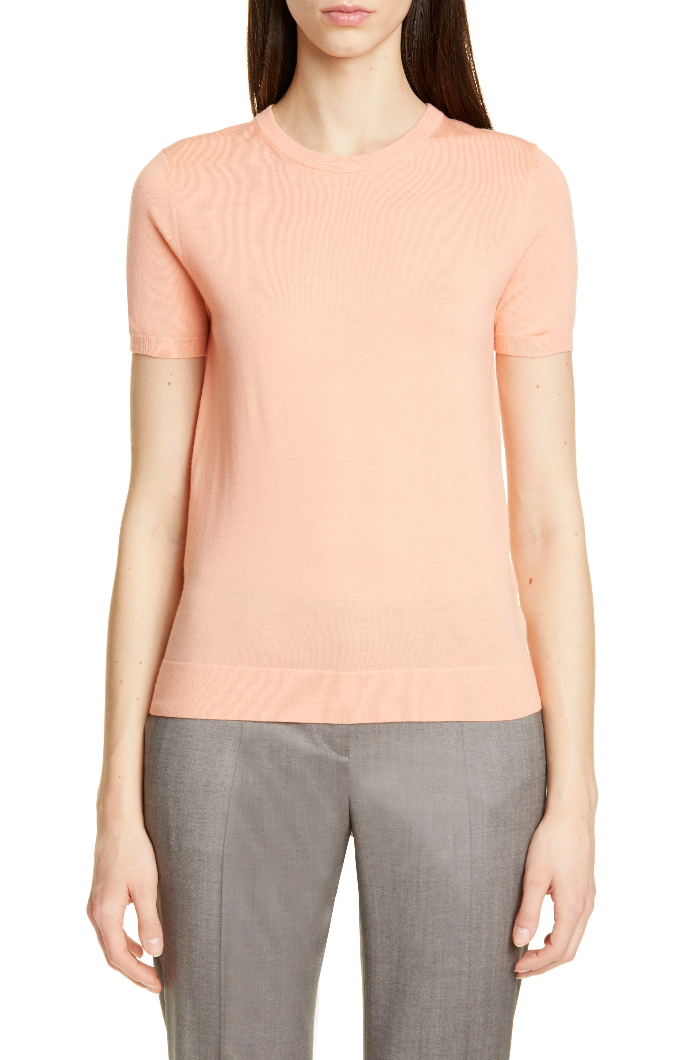 Boss Falyssa Merino Wool Knit Sweater, Orange