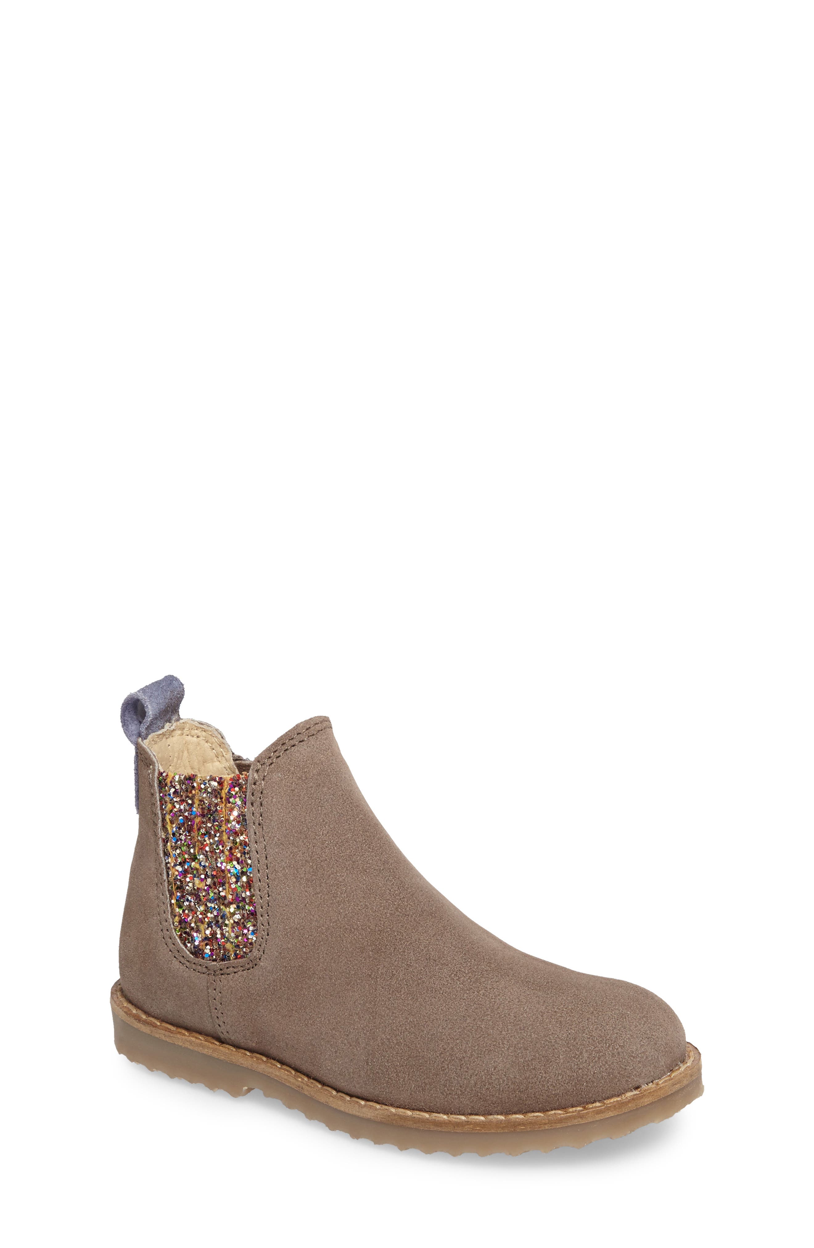Mini Boden Glitter Bootie (Toddler, Little Kid & Big Kid) Nordstrom