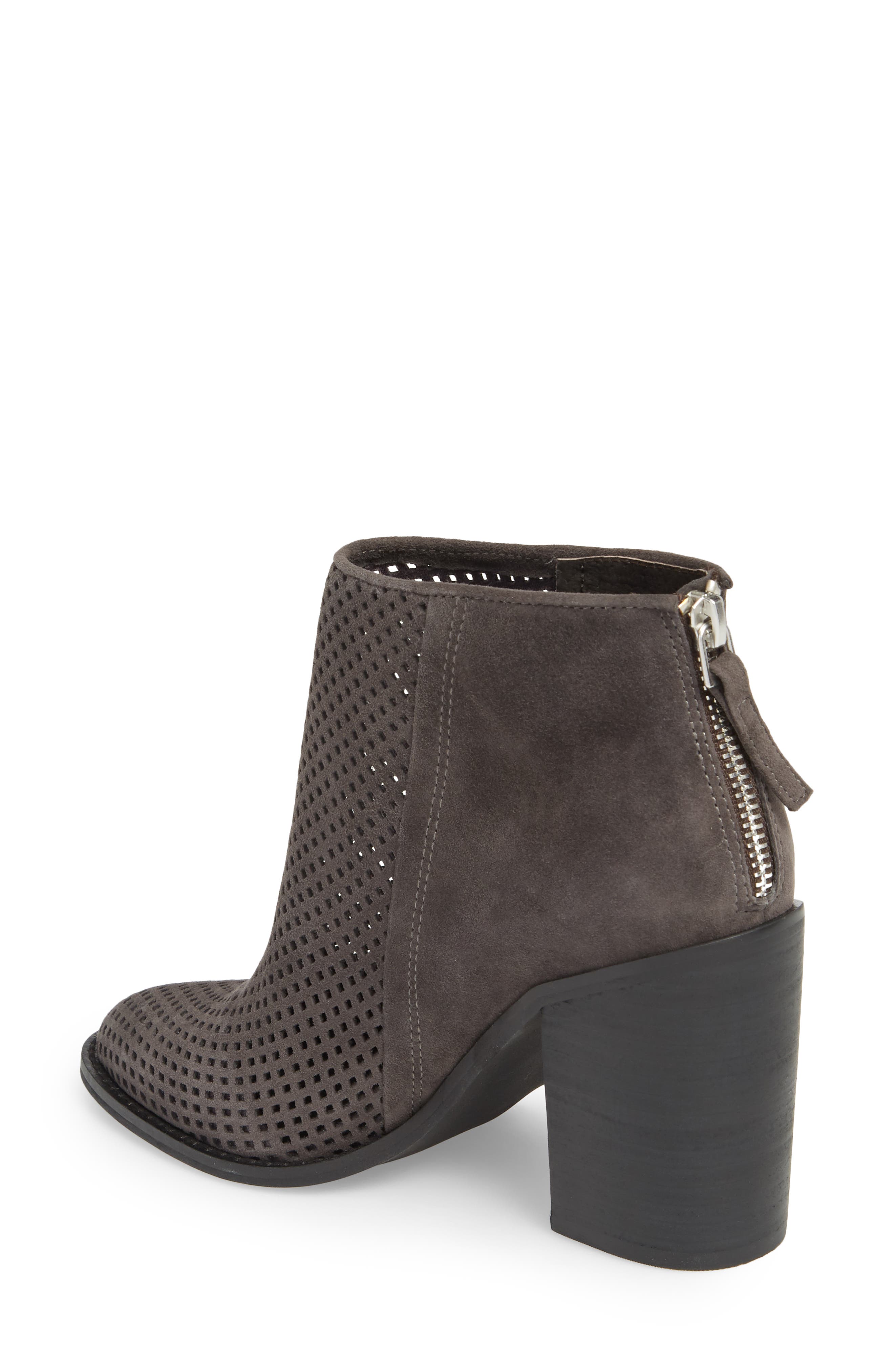 steve madden abigail perforated bootie