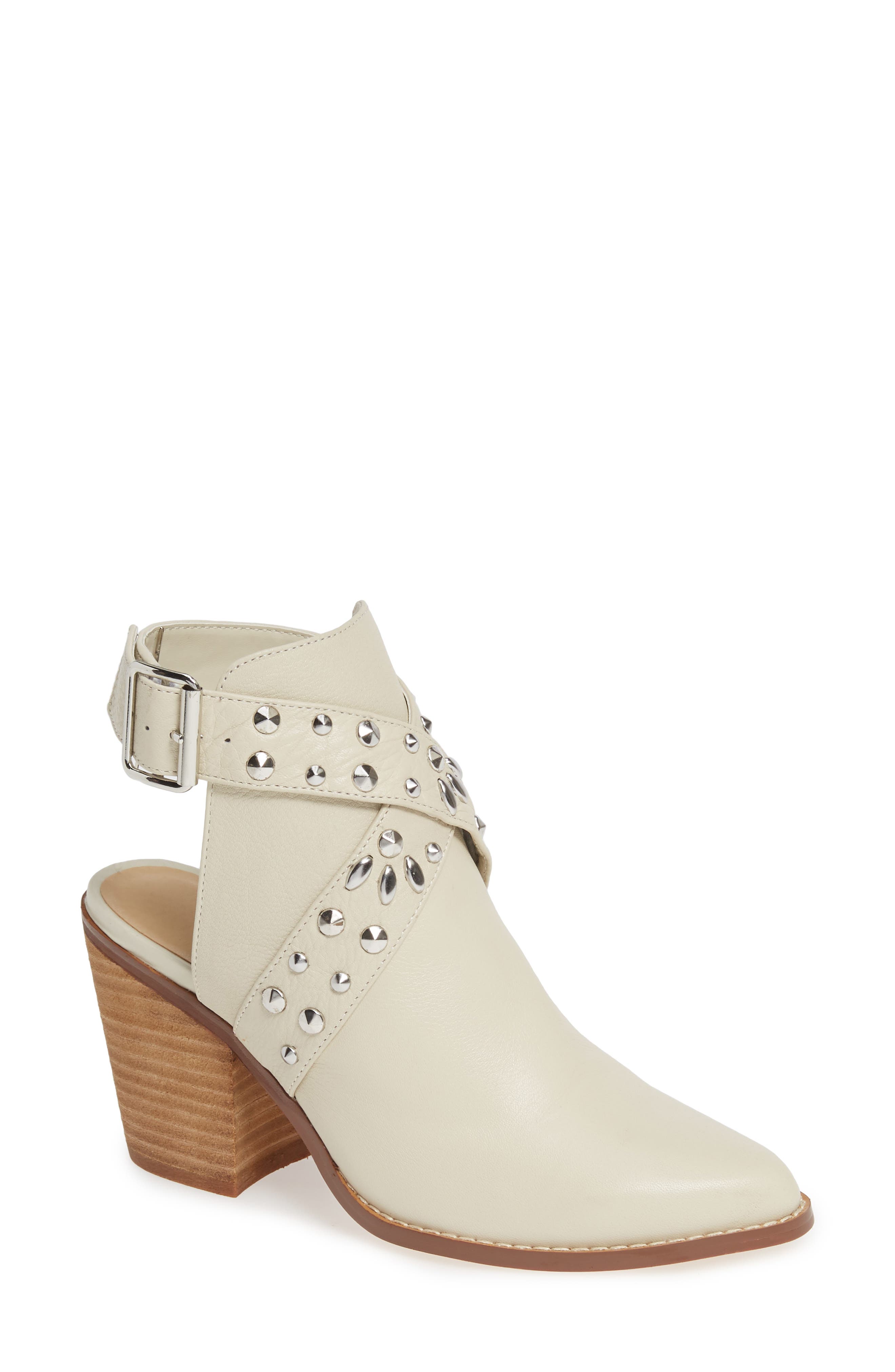 Chinese Laundry Small Town Studded Bootie, White