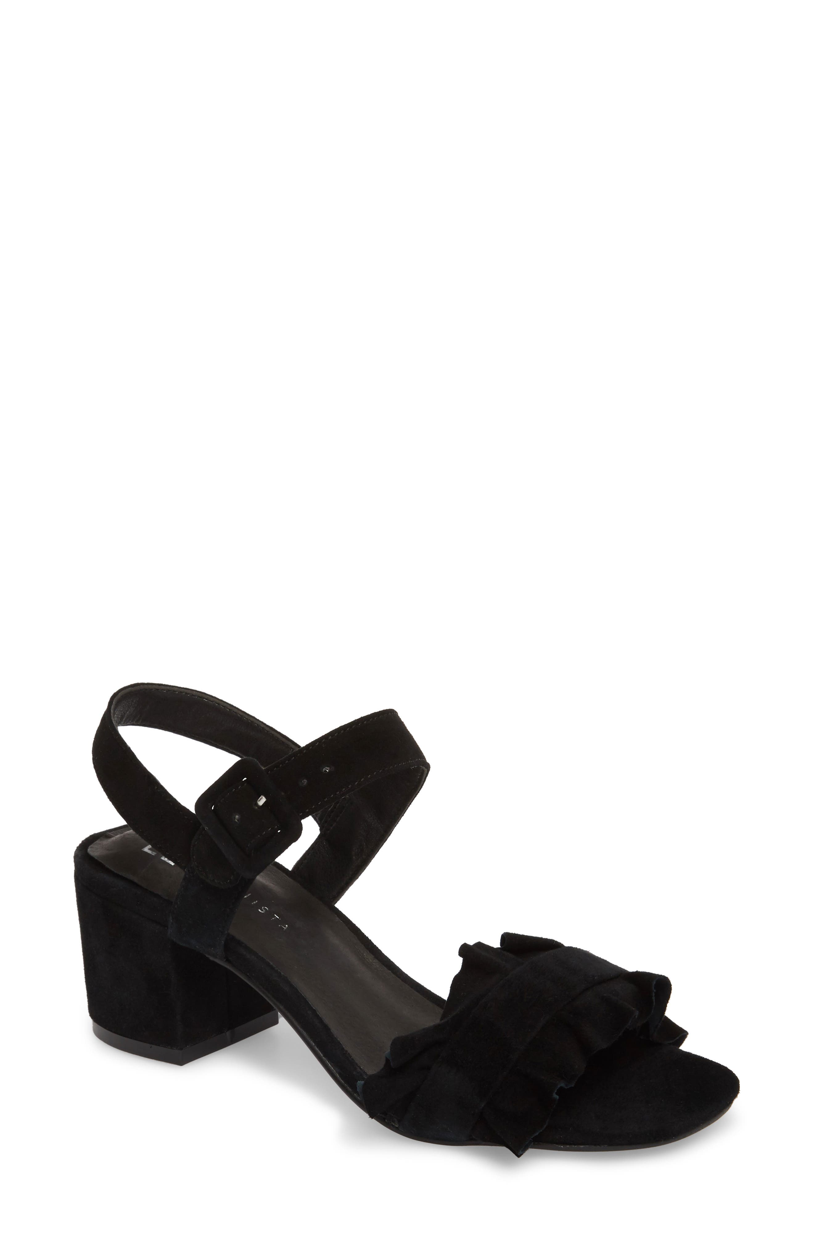 E8 By Miista Sandie Block Heel Sandal - Black