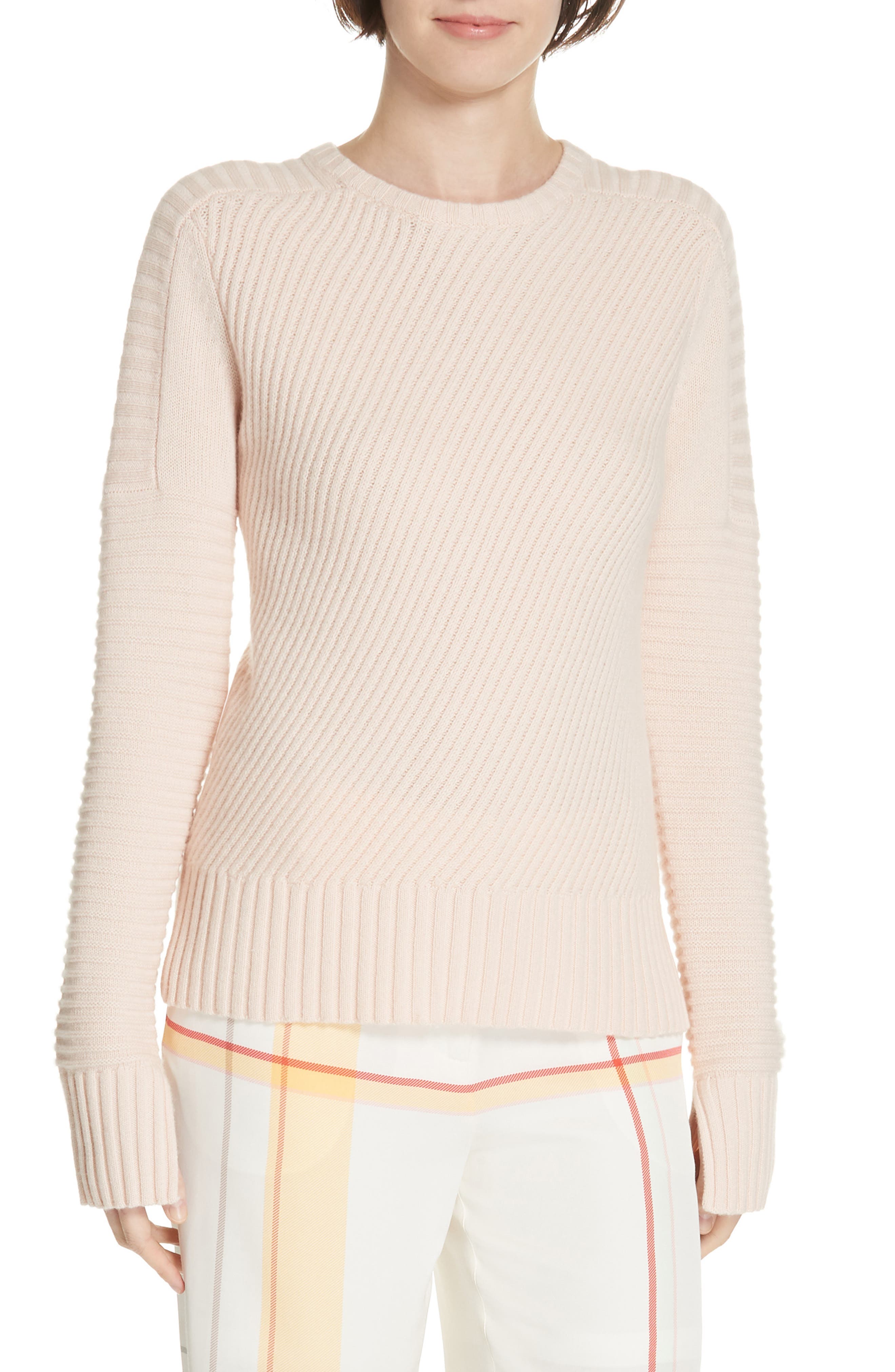 Equipment Abril Wool & Cashmere Sweater, Pink