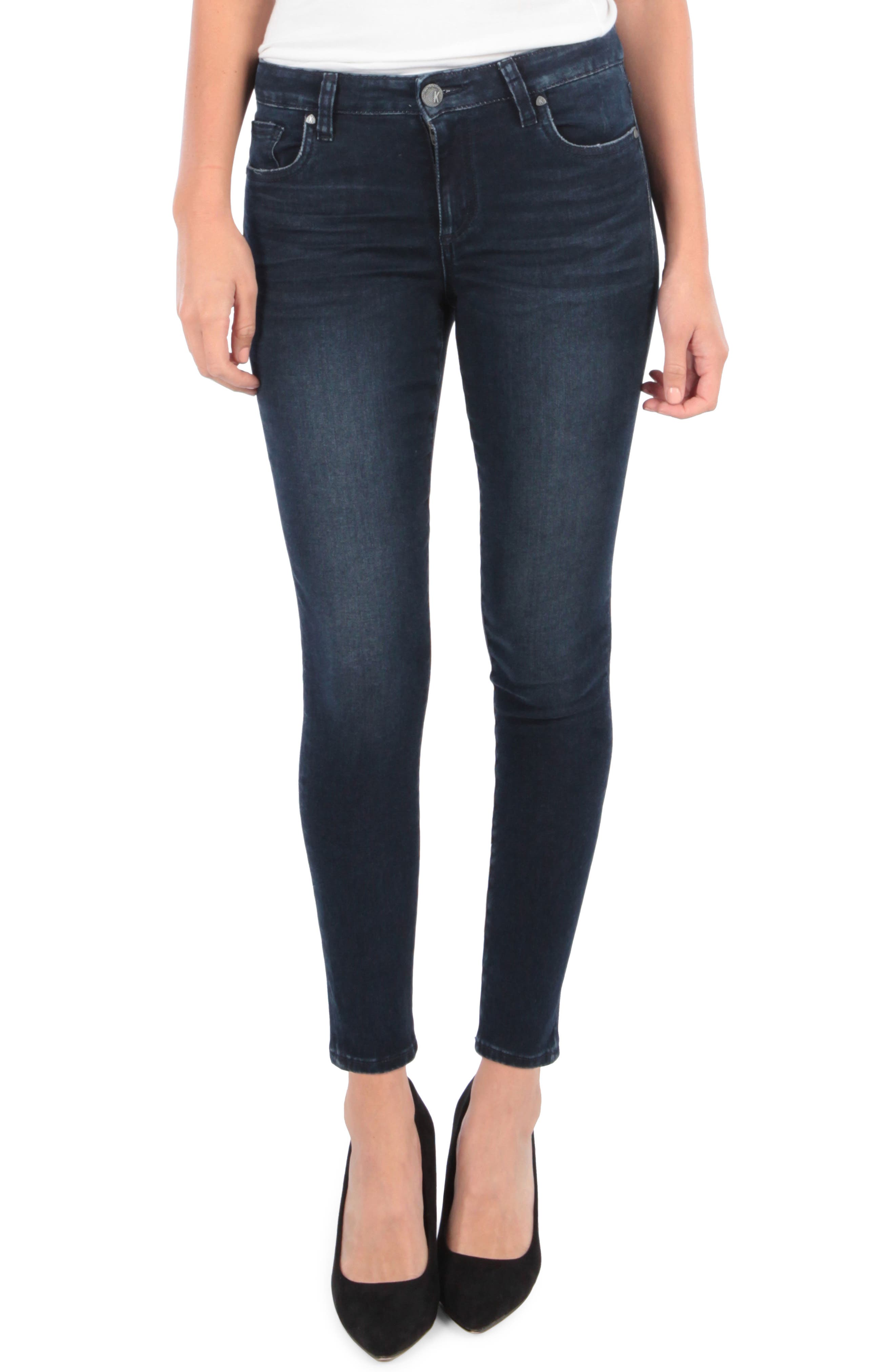 Kut From The Kloth Donna Ankle Skinny Jeans, Blue