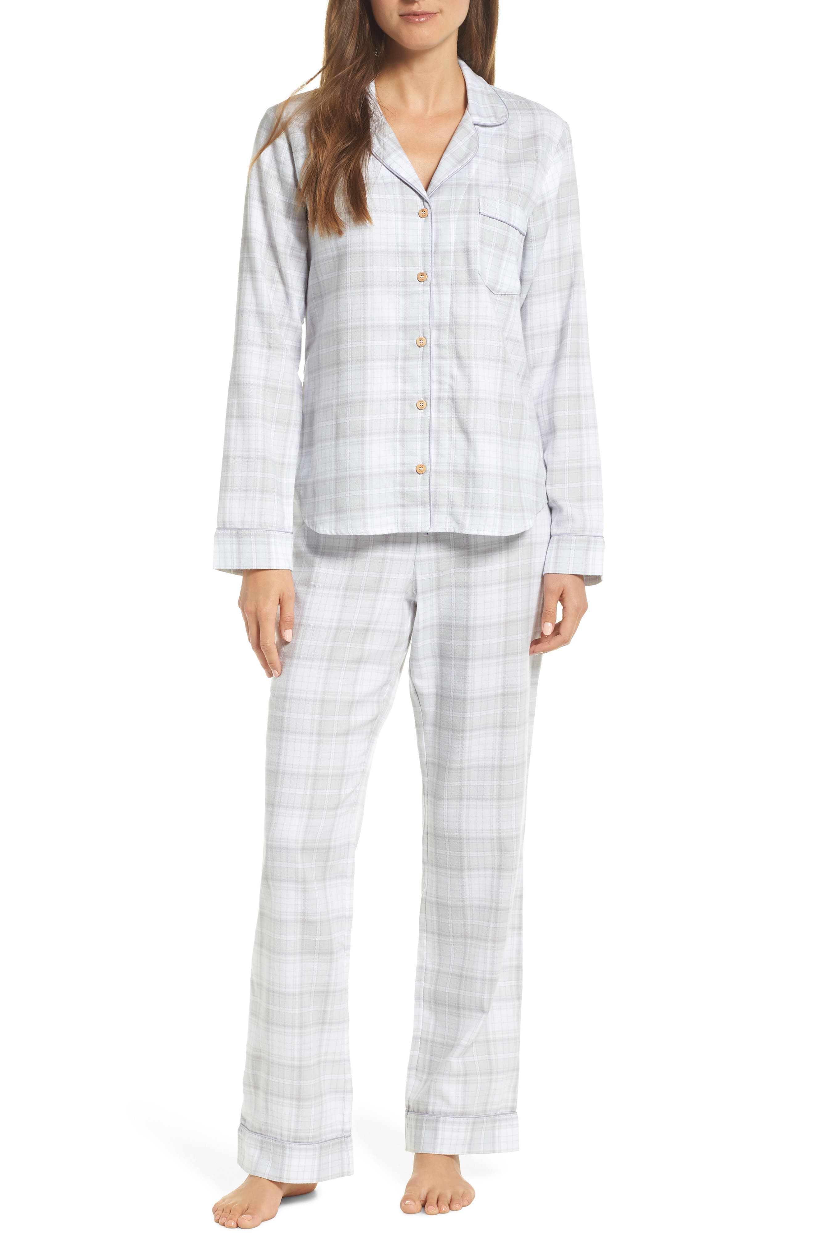 Ugg Raven Plaid Pajamas, Pink