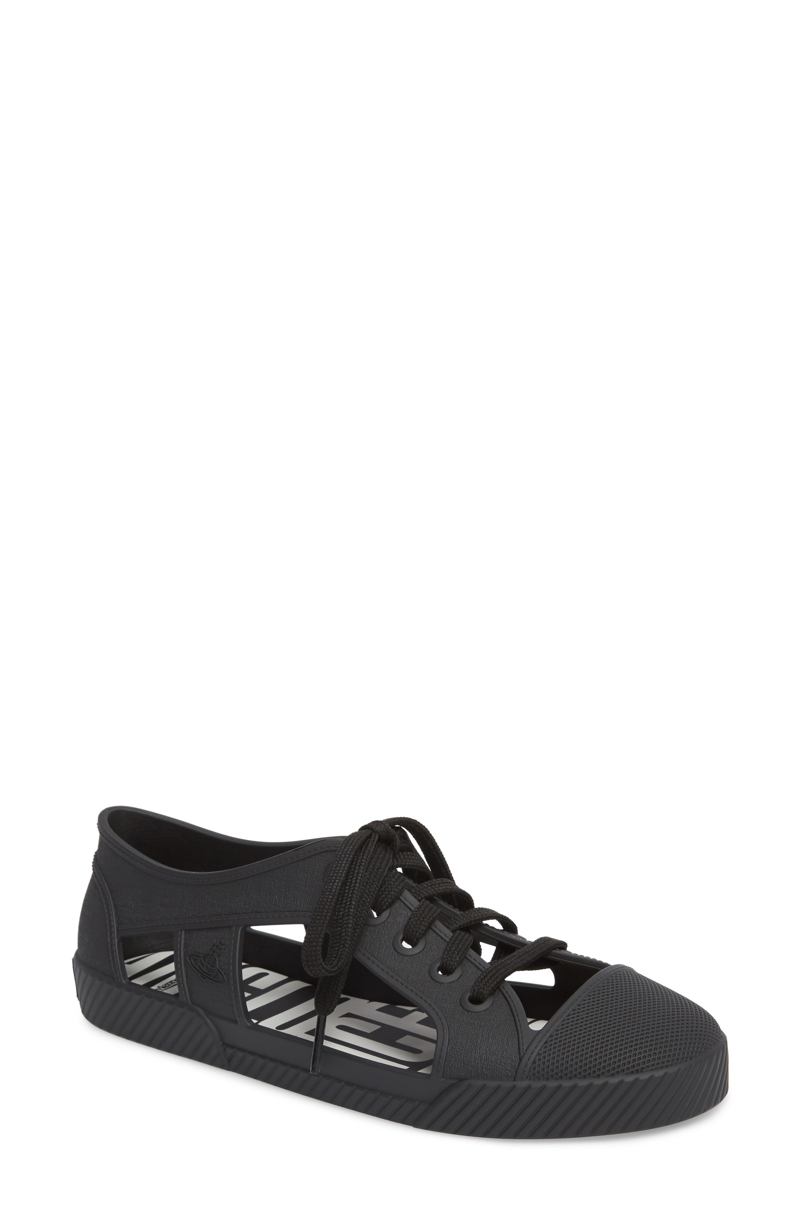 Melissa X Vivienne Westwood Brighton Sneaker, Black