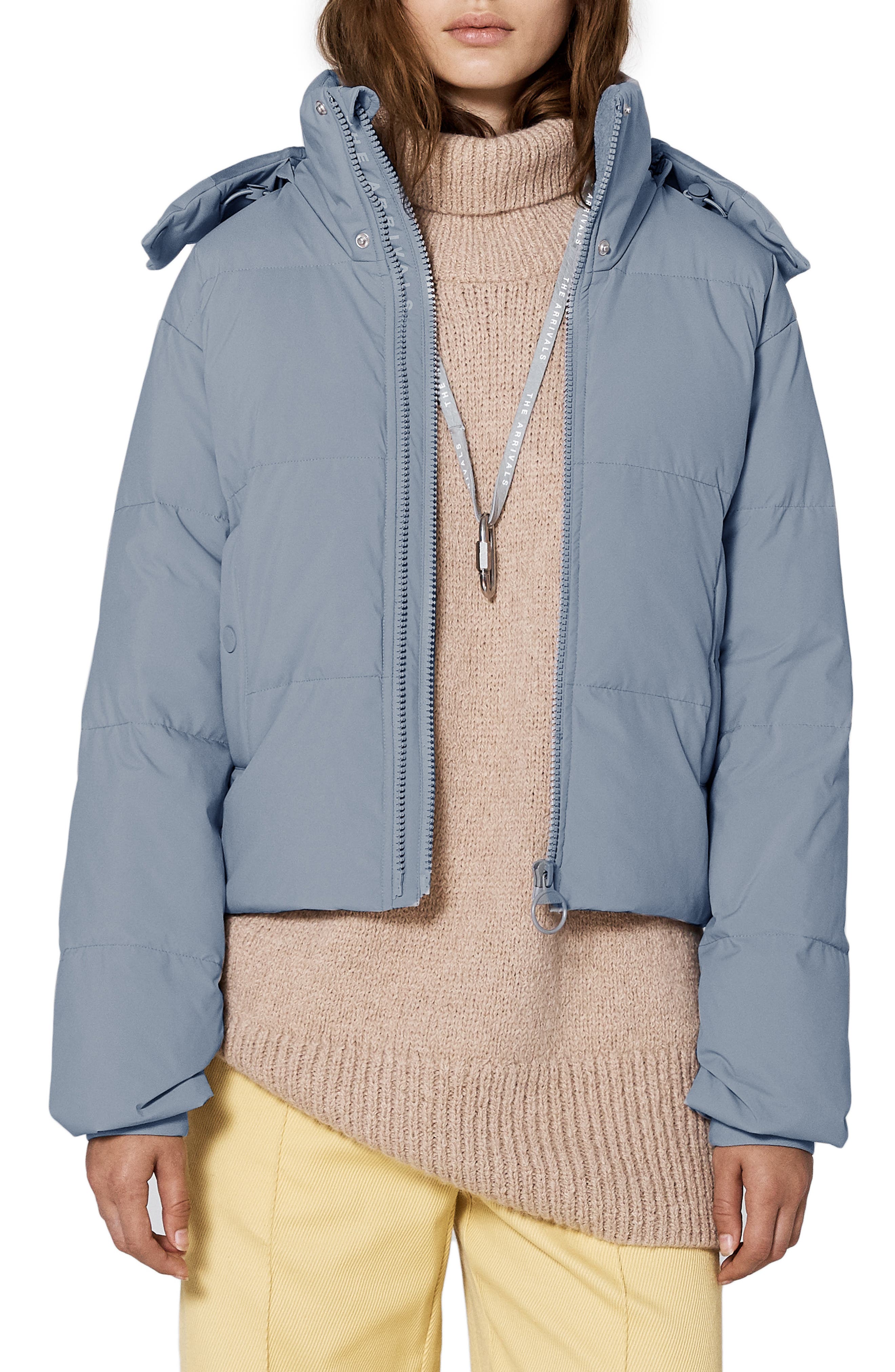 The Arrivals Crop Performance Down Puffer Jacket