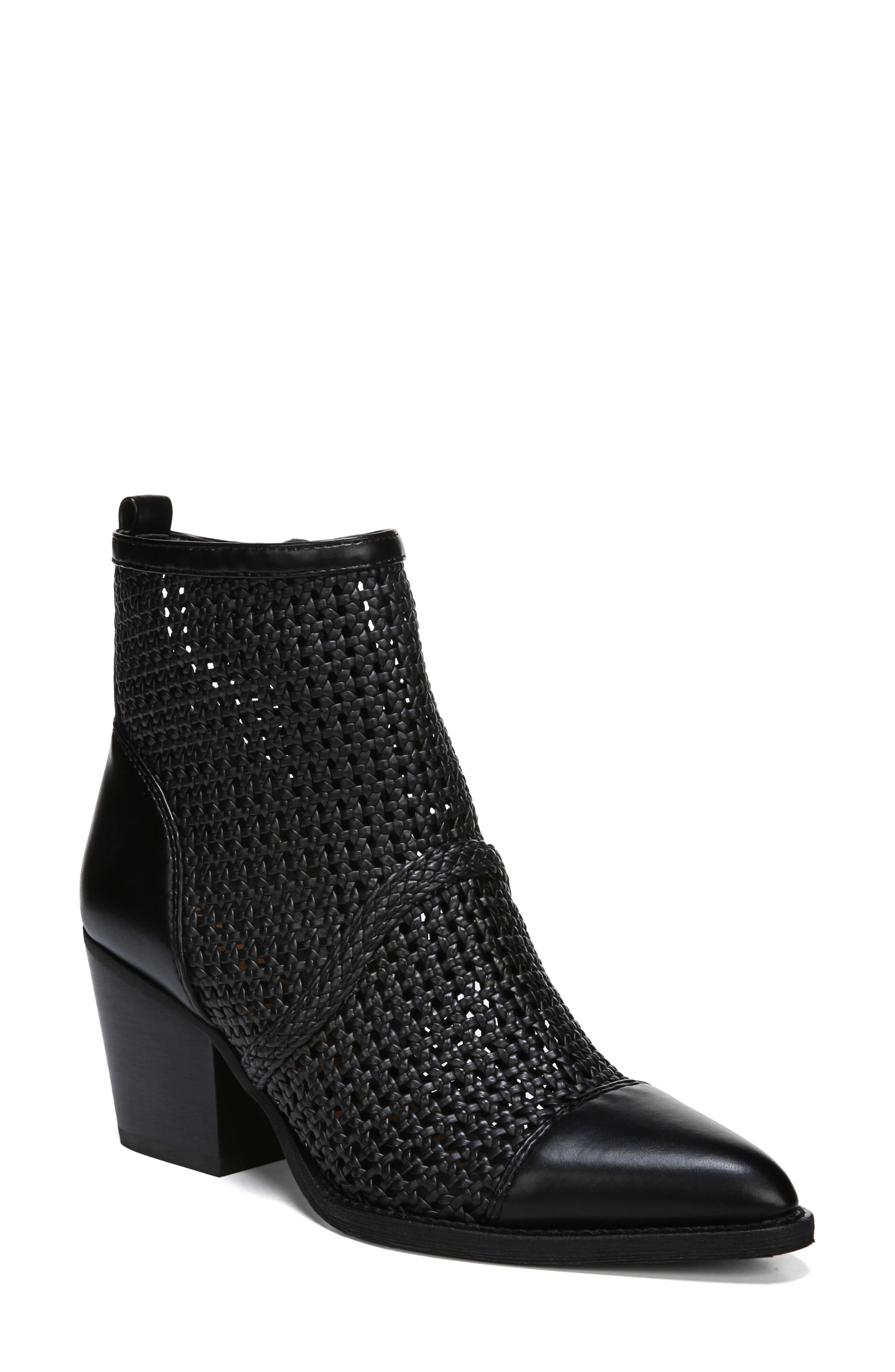 Sam Edelman Elita Woven Cap Toe Bootie