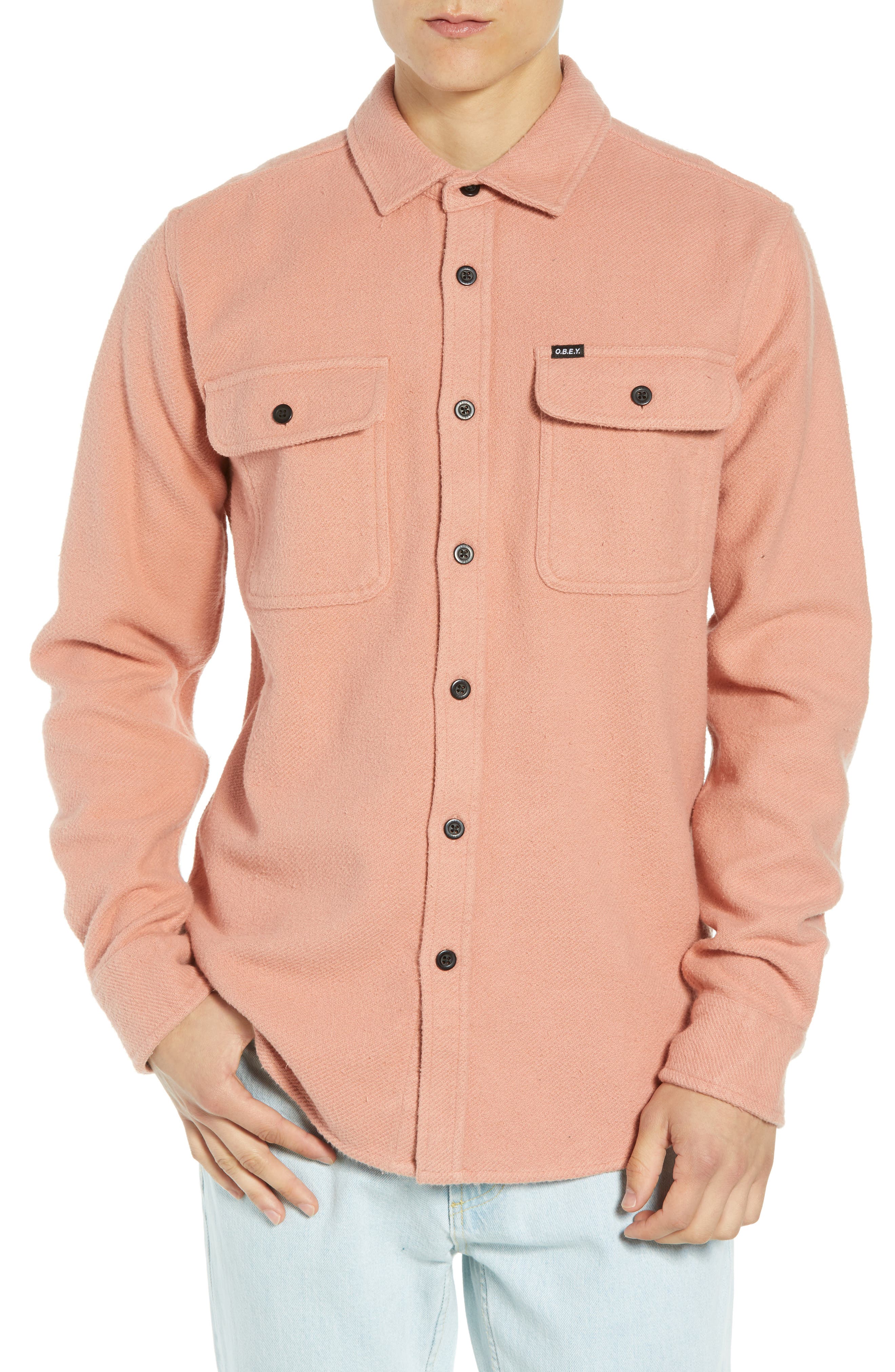 Obey Outpost Flannel Shirt Jacket