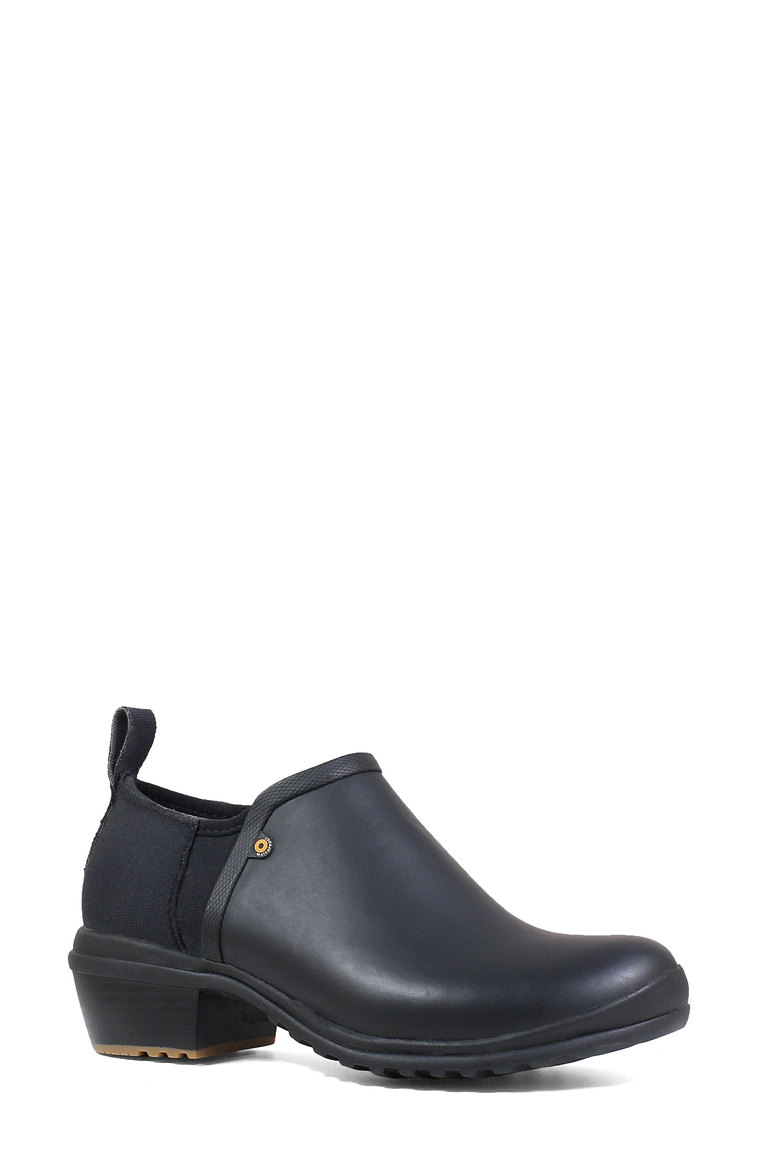 Bogs Vista Rain Ankle Waterproof Boot, Black