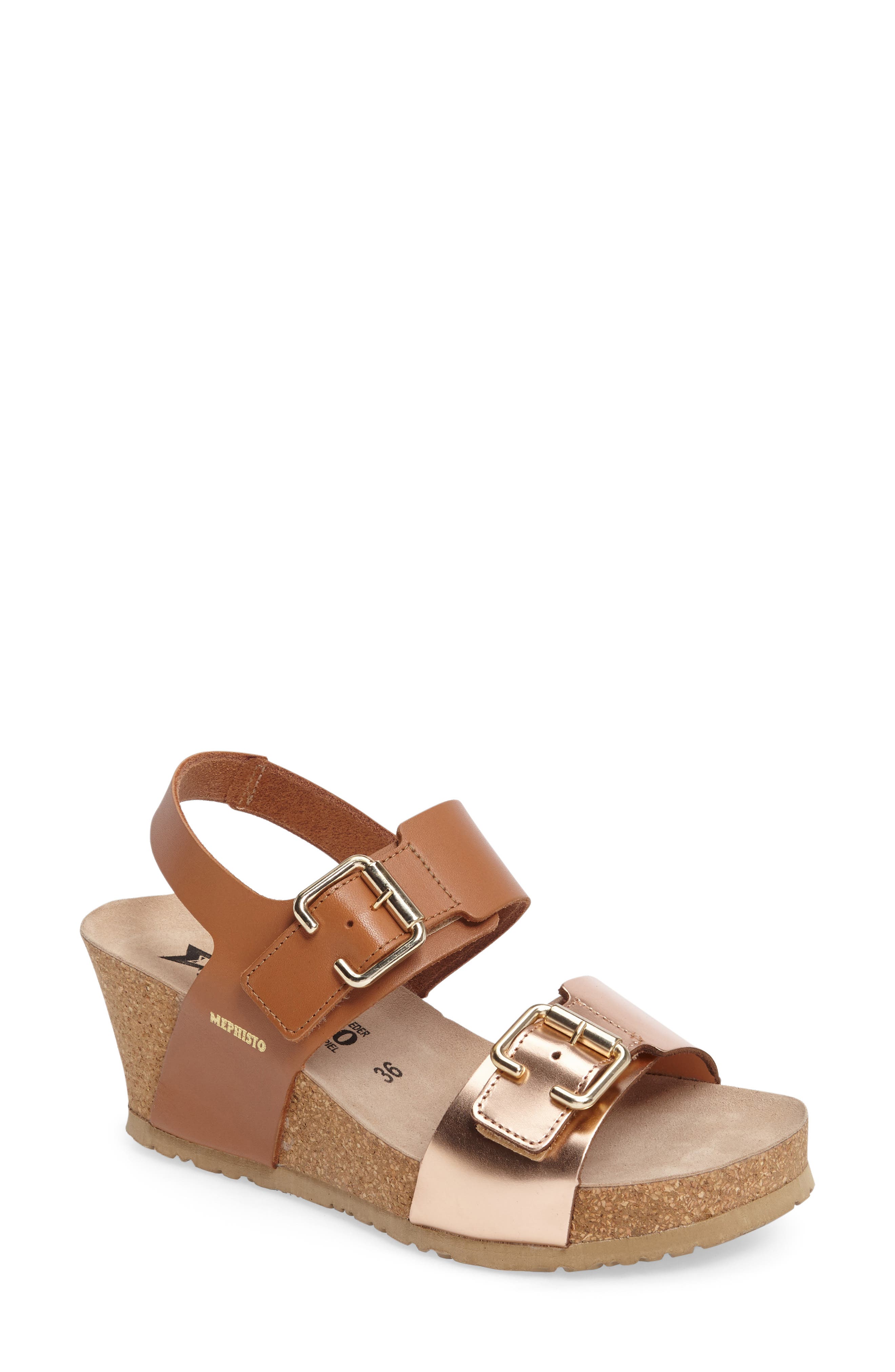 Mephisto Lissandra Platform Wedge Sandal