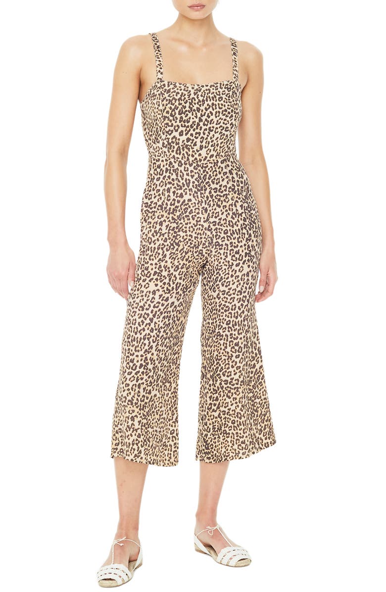 Animal Print Jumpsuit