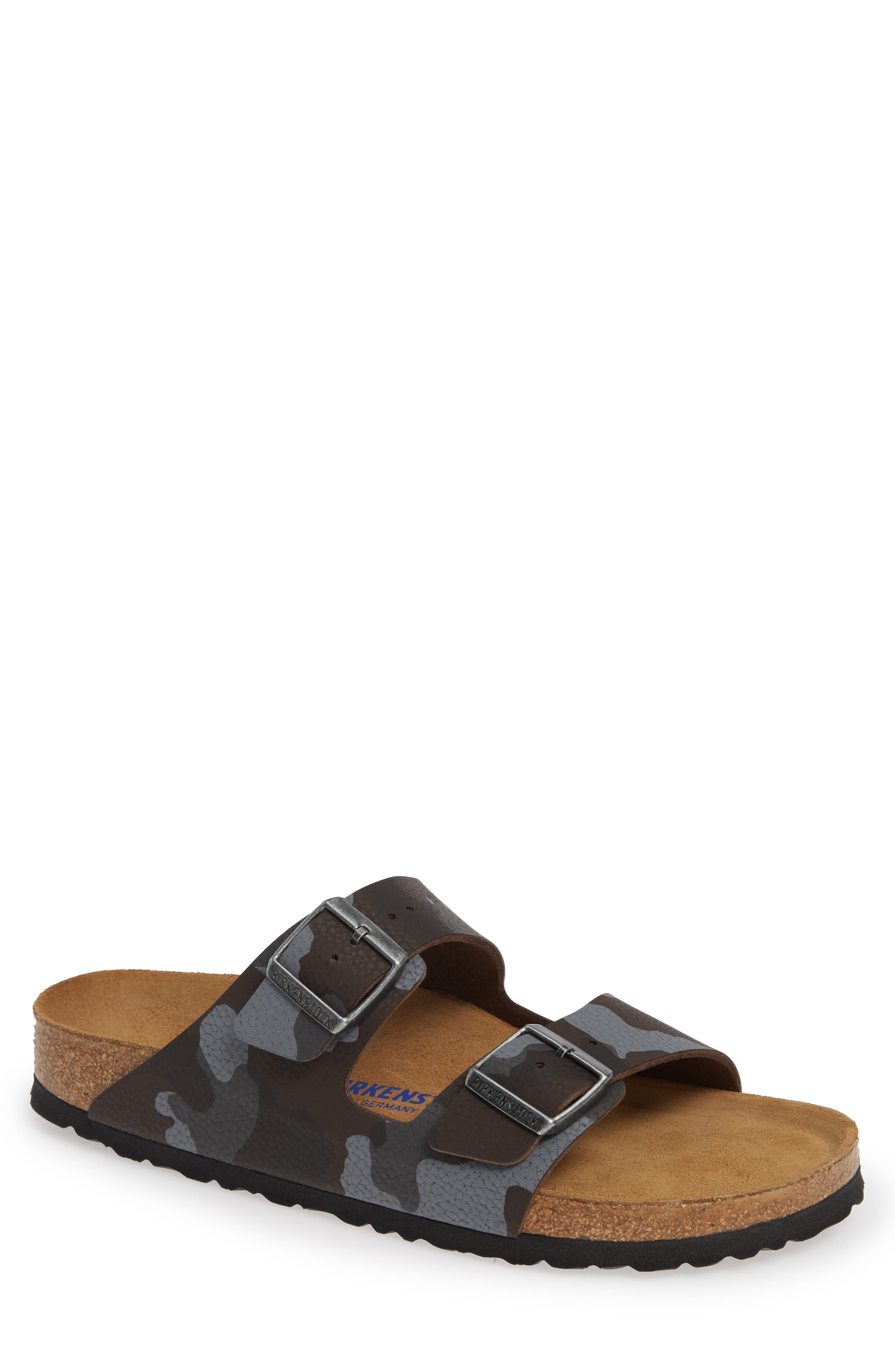 Birkenstock Arizona Soft Slide Sandal,11.5US / 44EU - Brown