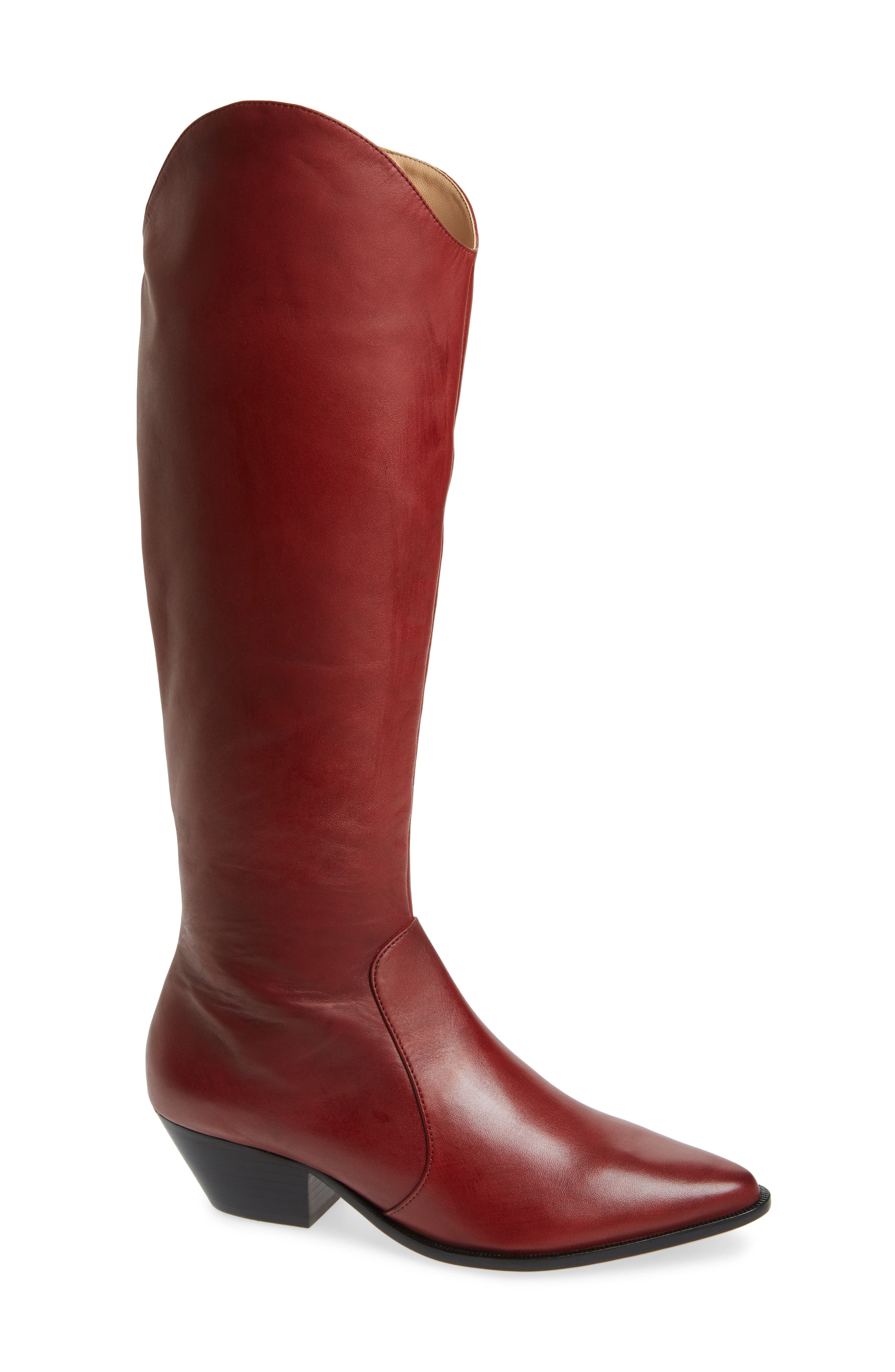Schutz Fantinne Knee High Boot, Brown