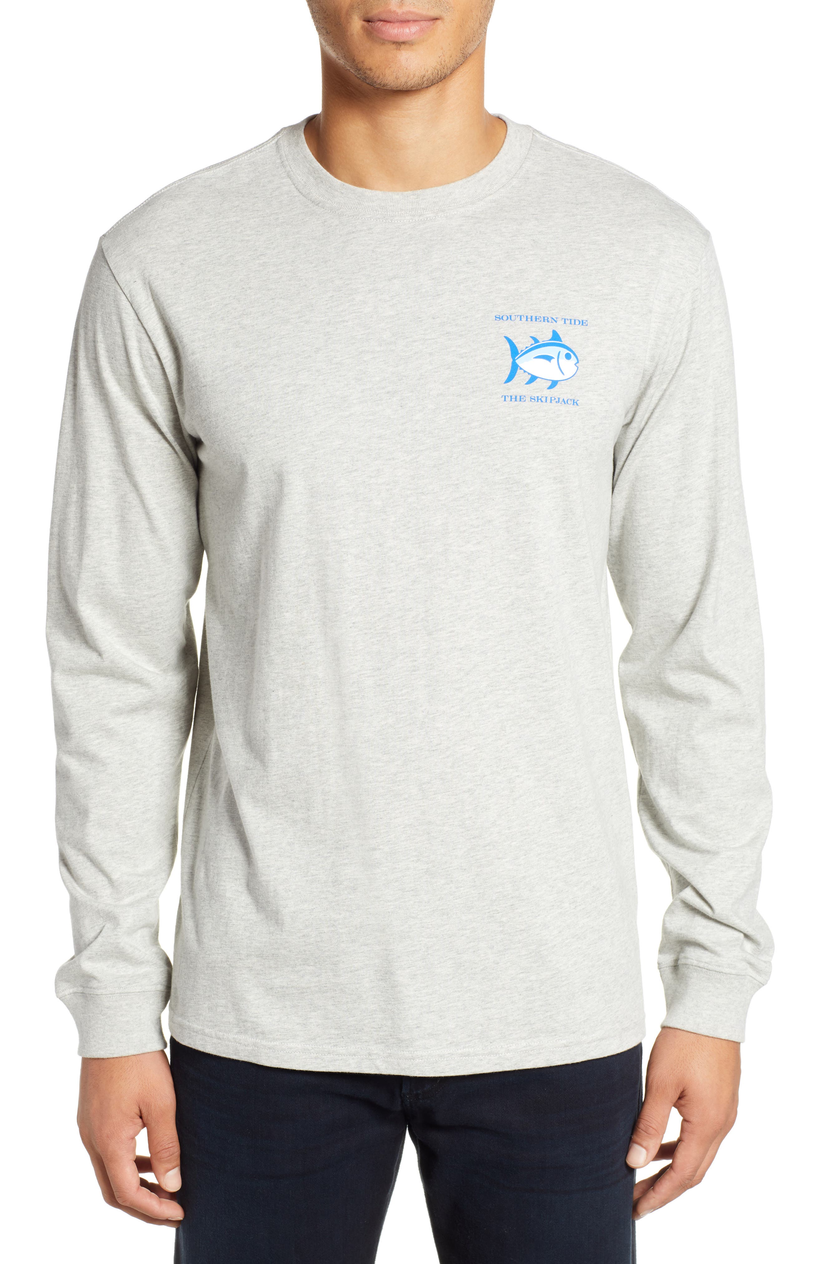 Southern Tide Original Skipjack T-Shirt, Grey