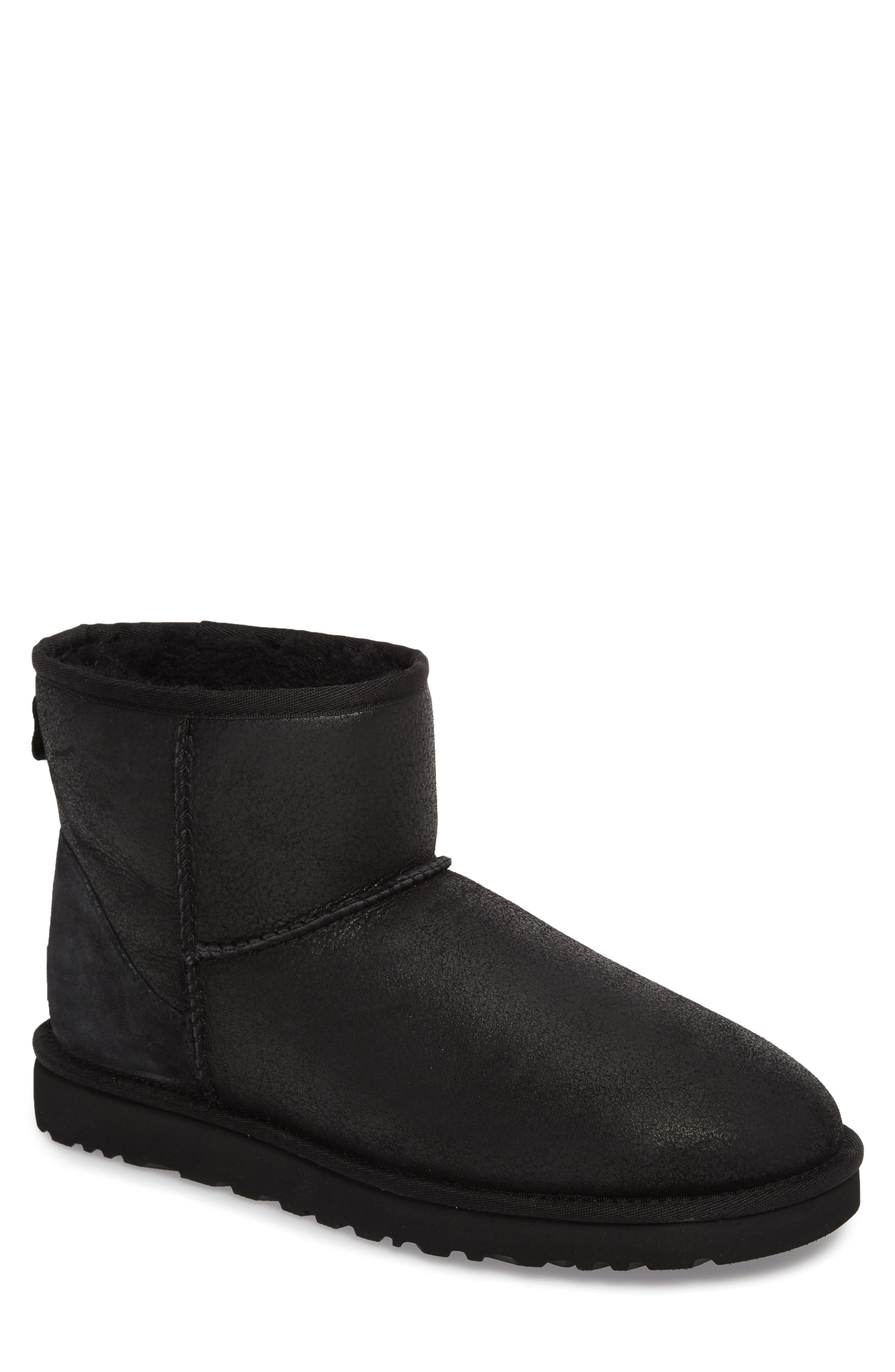 Ugg Classic Mini Bomber Boot With Genuine Shearling Or Uggpure(TM) Lining