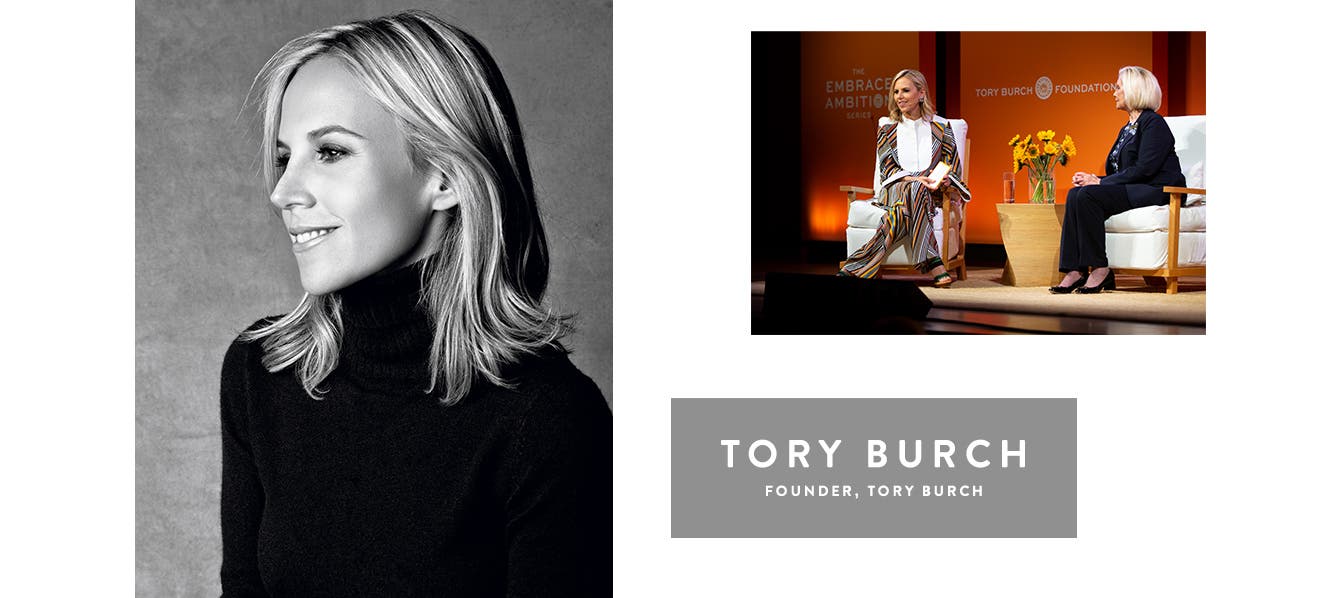 founder and designer, Tory Burch 